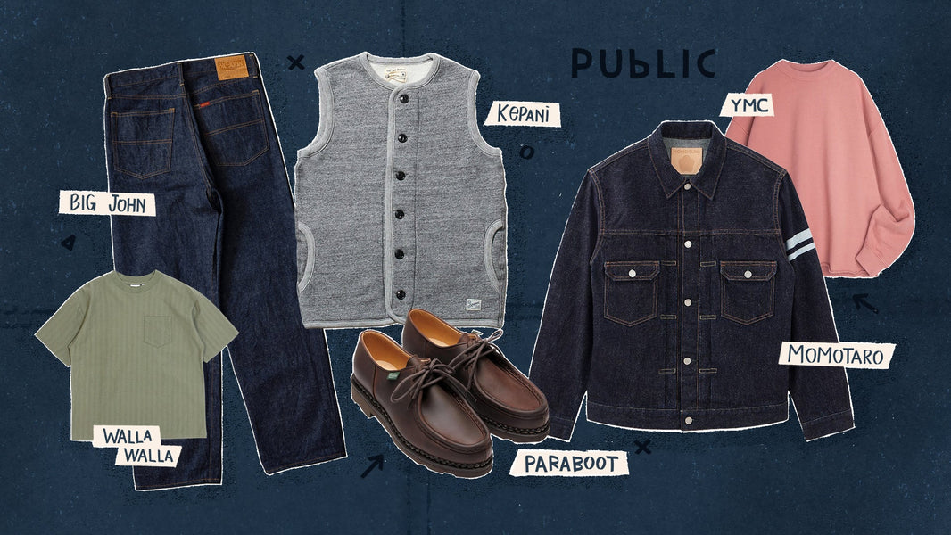 Autunno/Inverno 26/27: denim giapponese, maglieria e capispalla per la nuova stagione