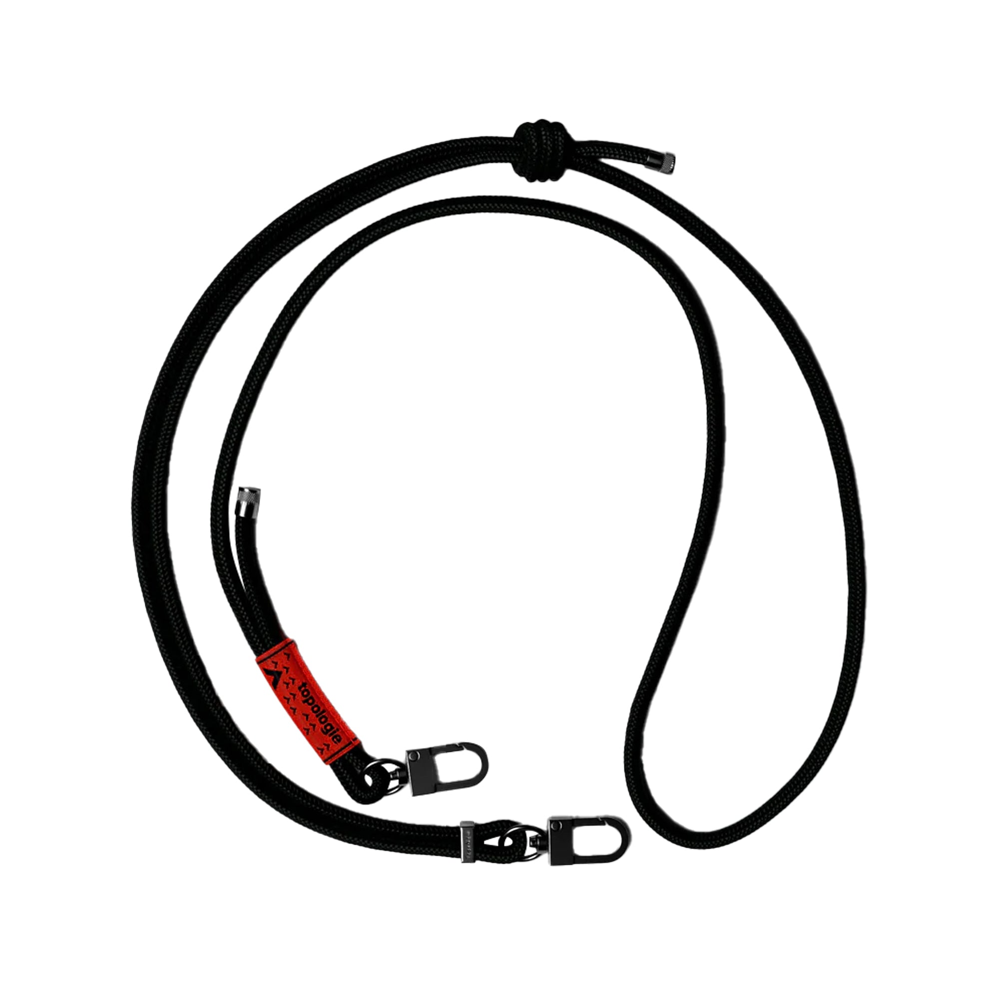 Wares Straps 6.0mm Rope Strap Black Solid