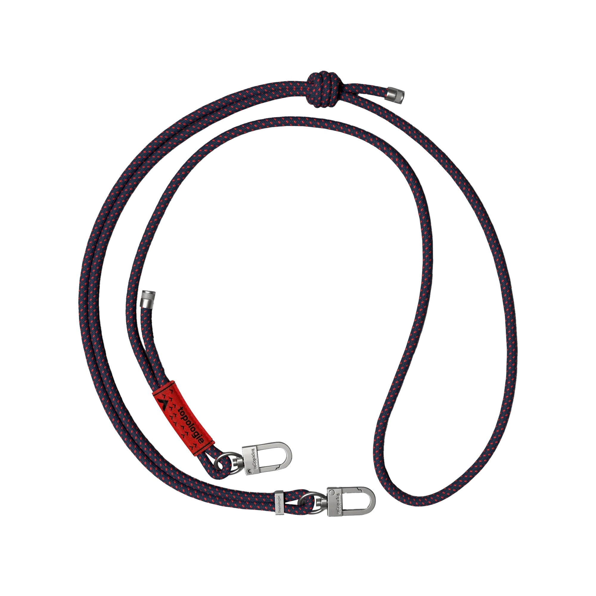 Wares Straps 6.0mm Rope Strap Black Polka Dot