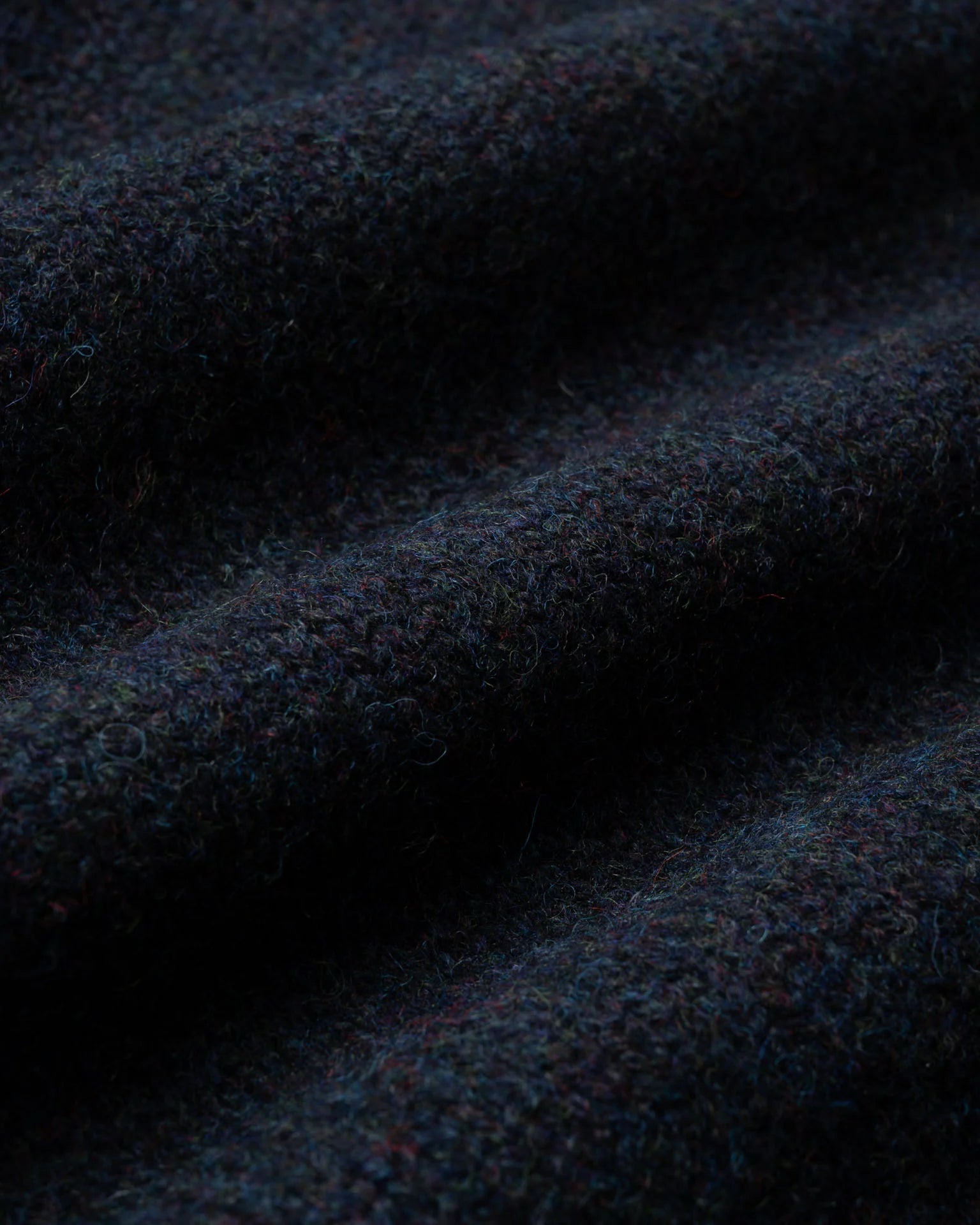 Boxy Space Knit Pullover Storm