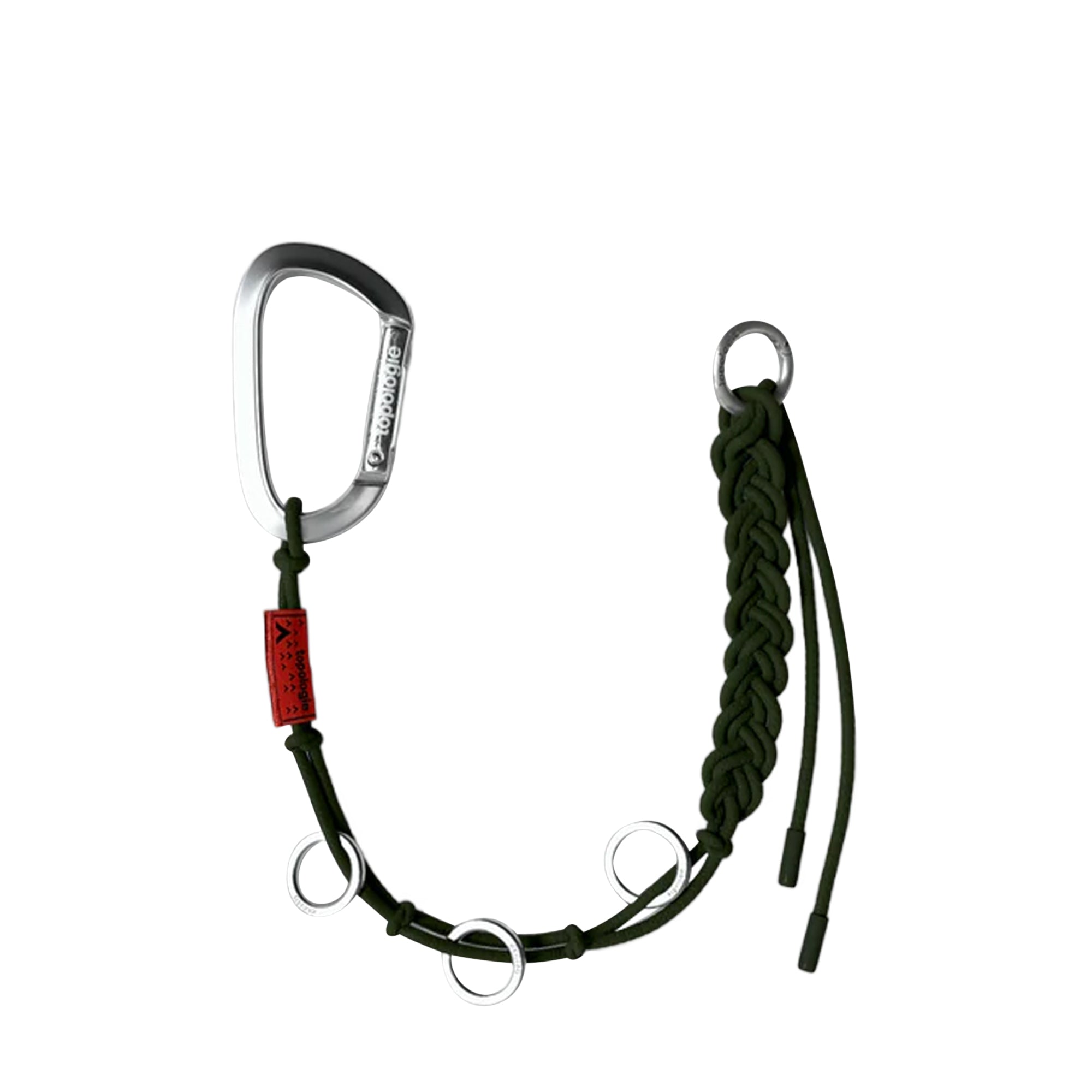 Wares Braided Keychain Deep Forest