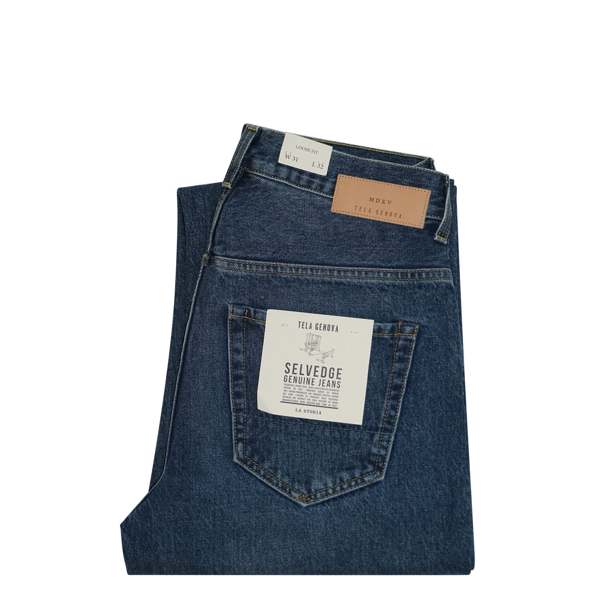 Giacomo Straight Denim Mid Blue