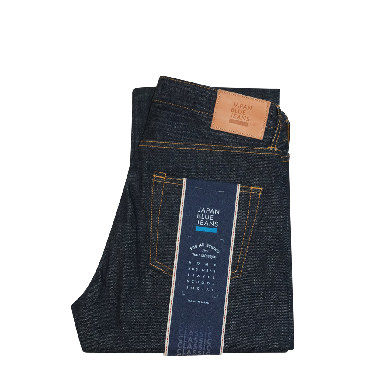 14,8 oz Classic Straight One Wash