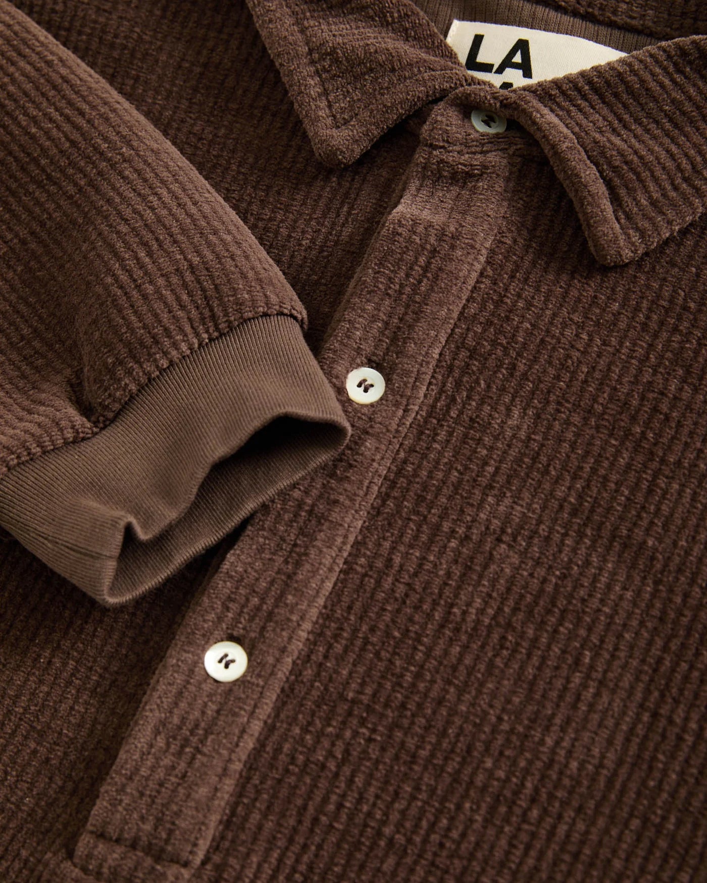 Mesquita Ribbed Brown Polo