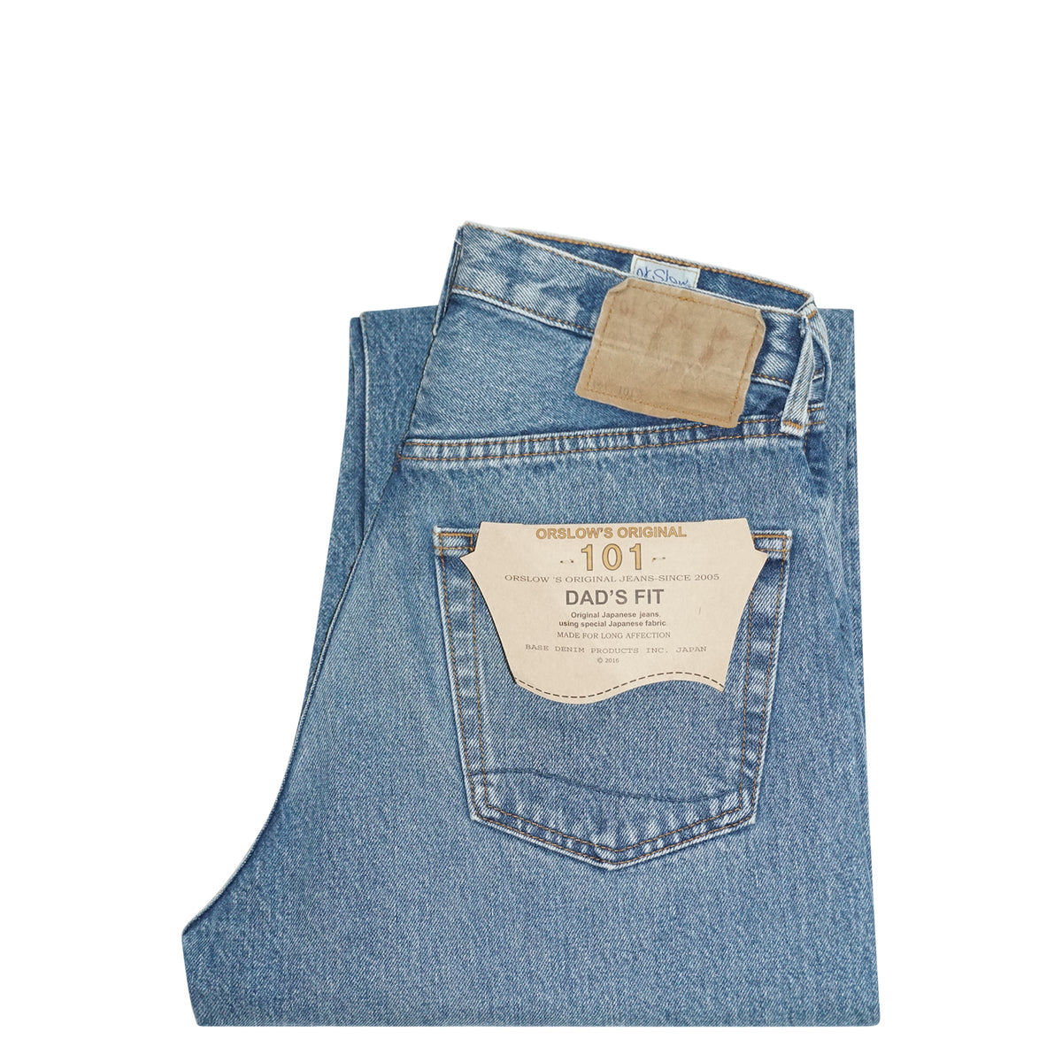 101 Dad's Fit Denim Pants Denim Used