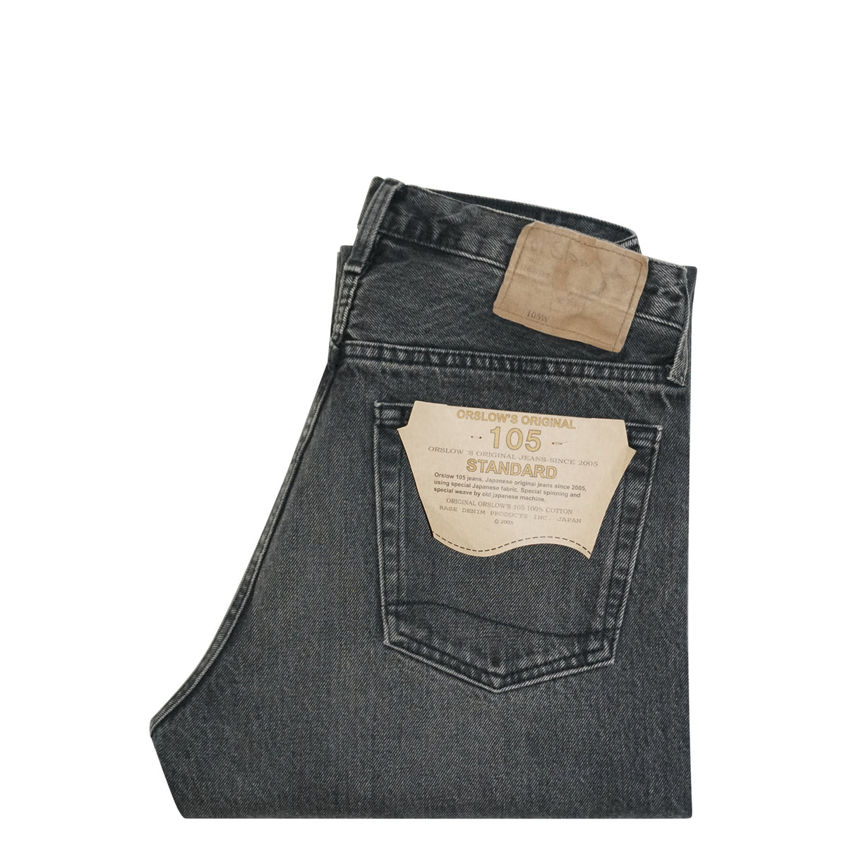 105 Standard Graue Jeans