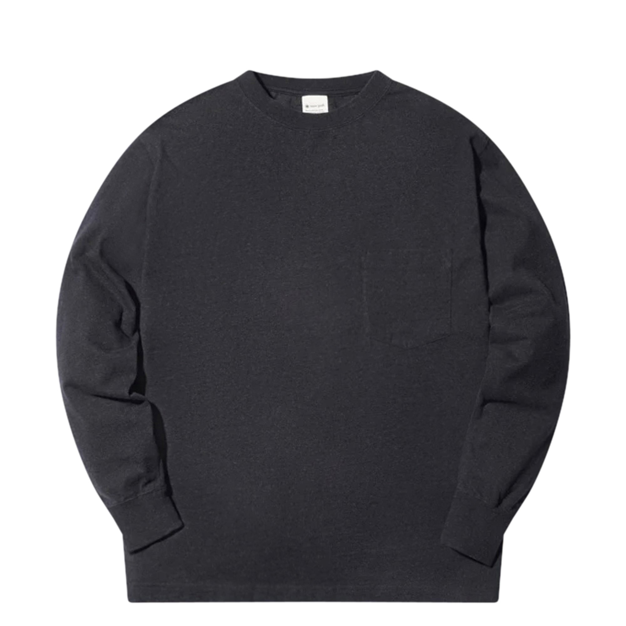 Recycled Cotton Heavy T Shirt Black