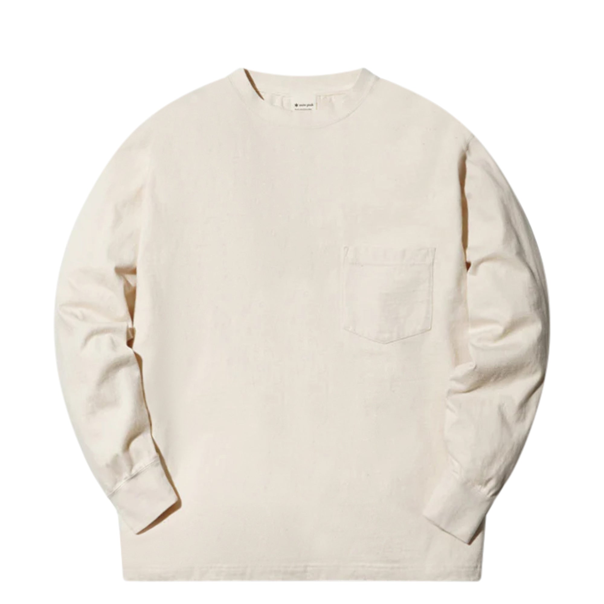 Recycled Cotton Heavy T Shirt Ecru