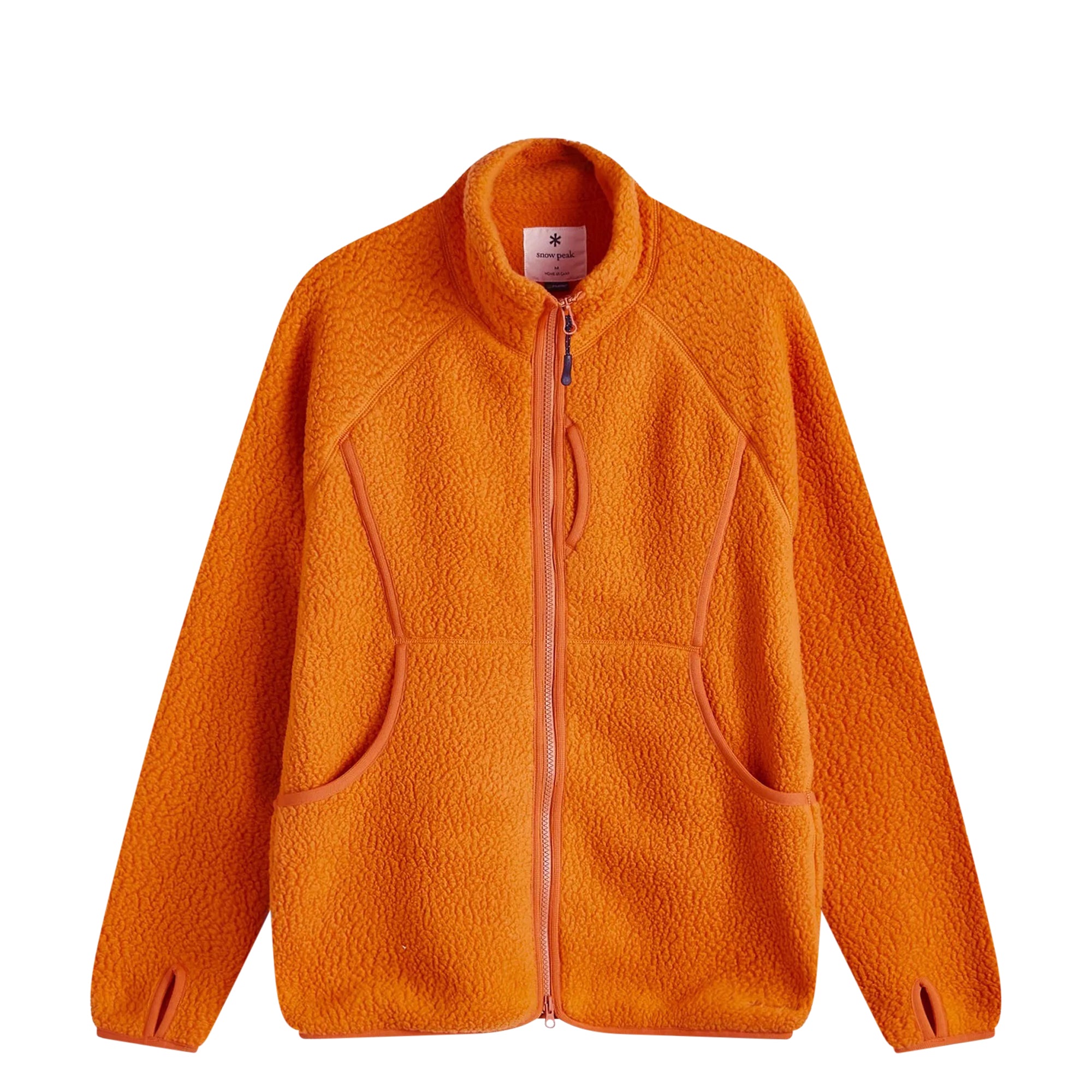 Thermal Boa Fleece Jackets Orange