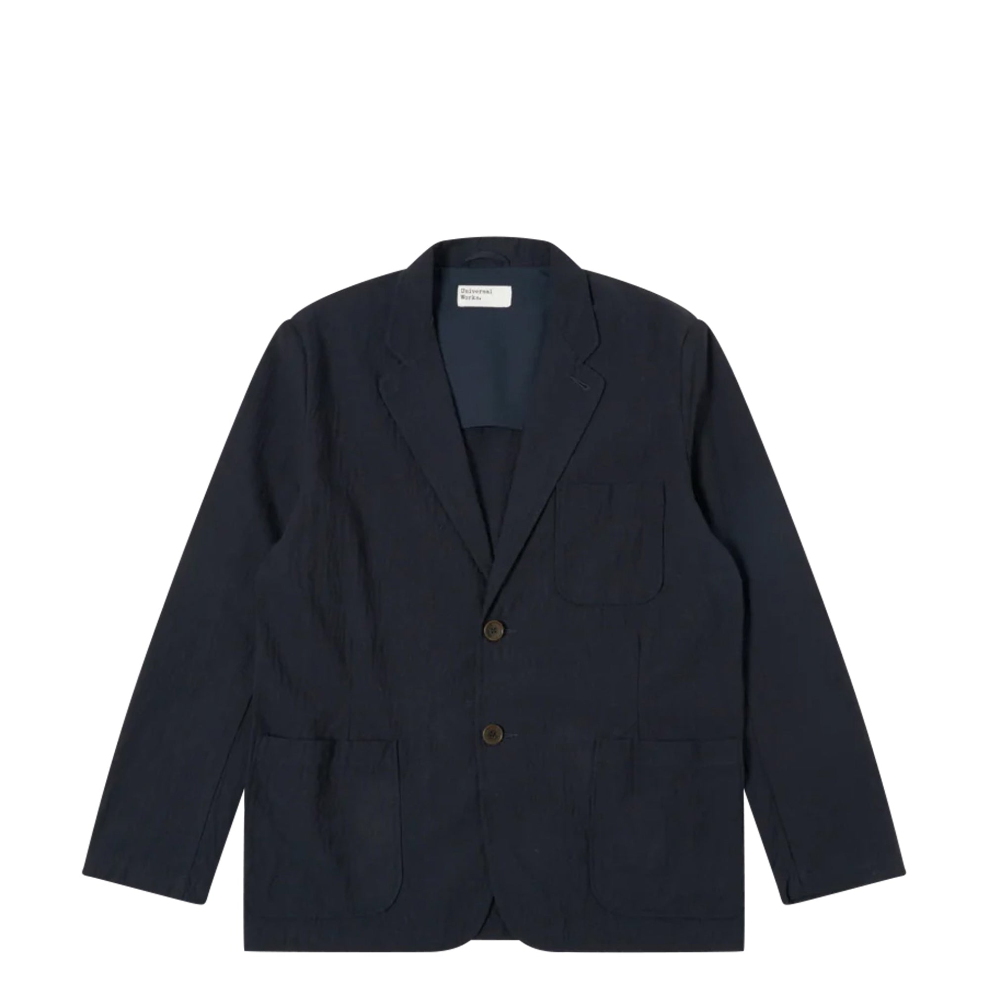 Three-Button Jacket Navy