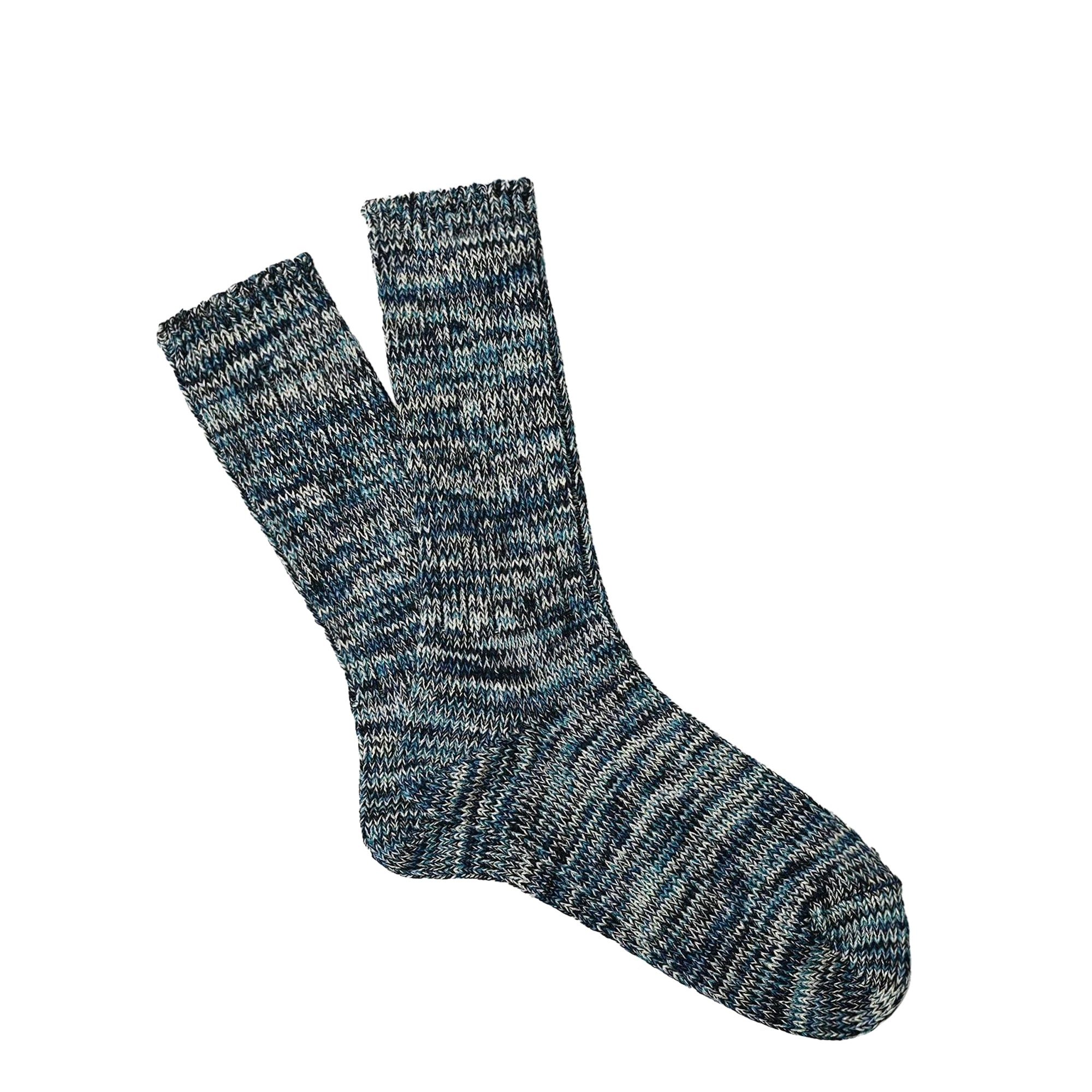 5Color Mix Crew Indigo