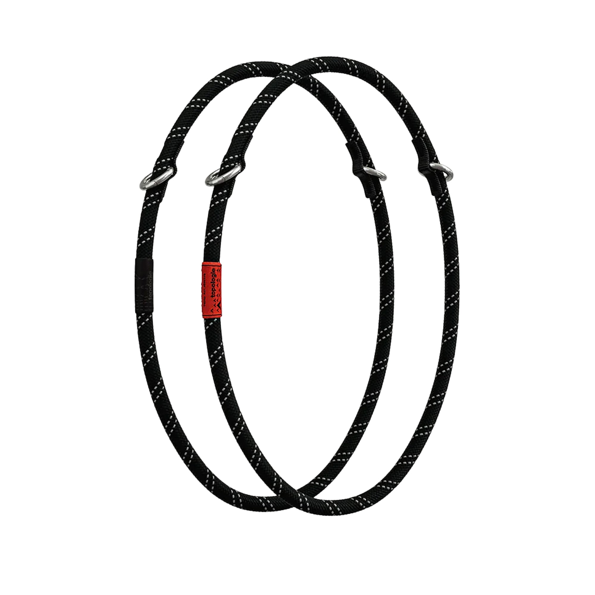 Wares Straps 10mm Rope Loop Black Reflective