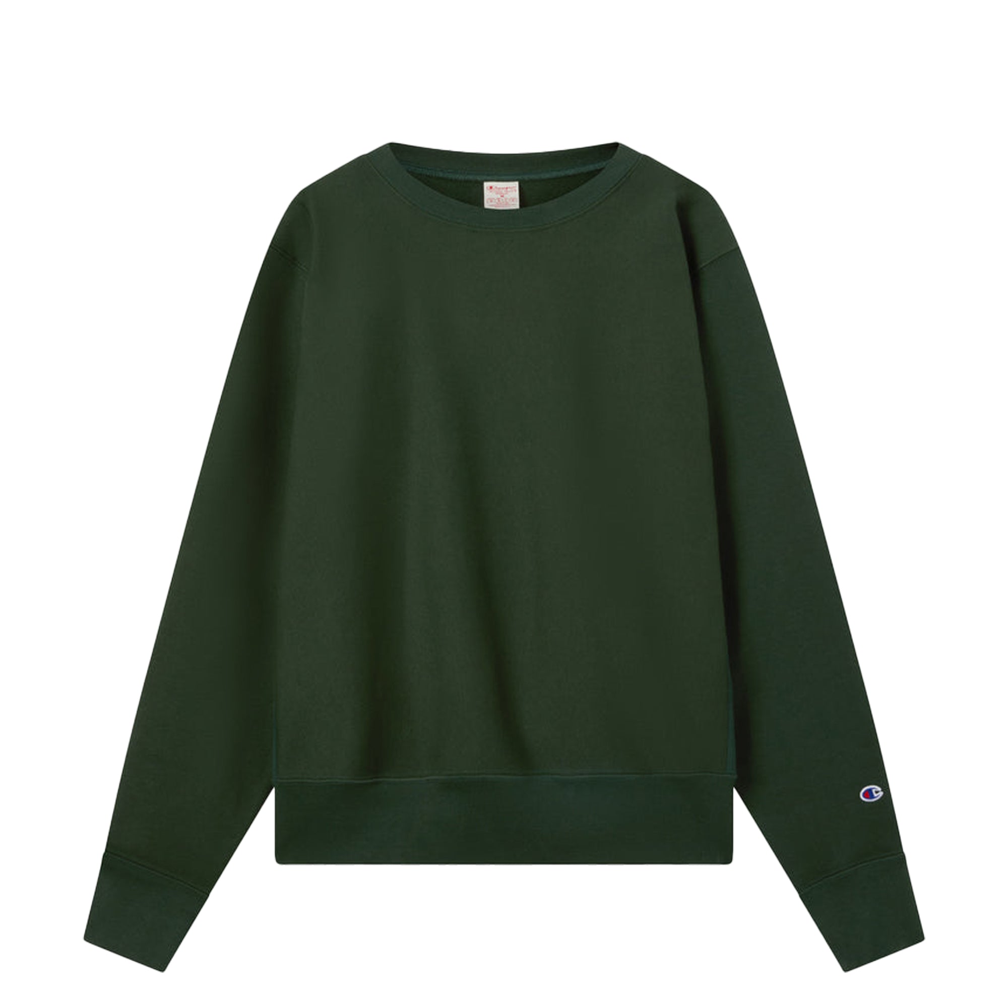 Crewneck Sweater Green - Made in Usa