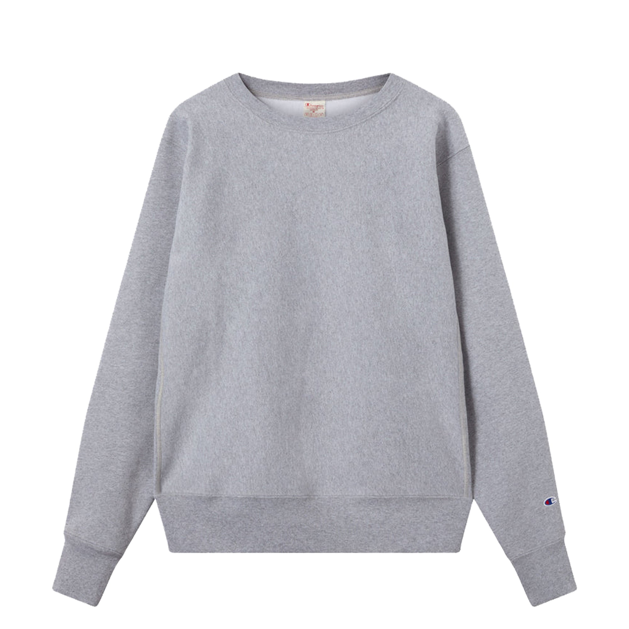 Crewneck Sweater Grey - Made in Usa
