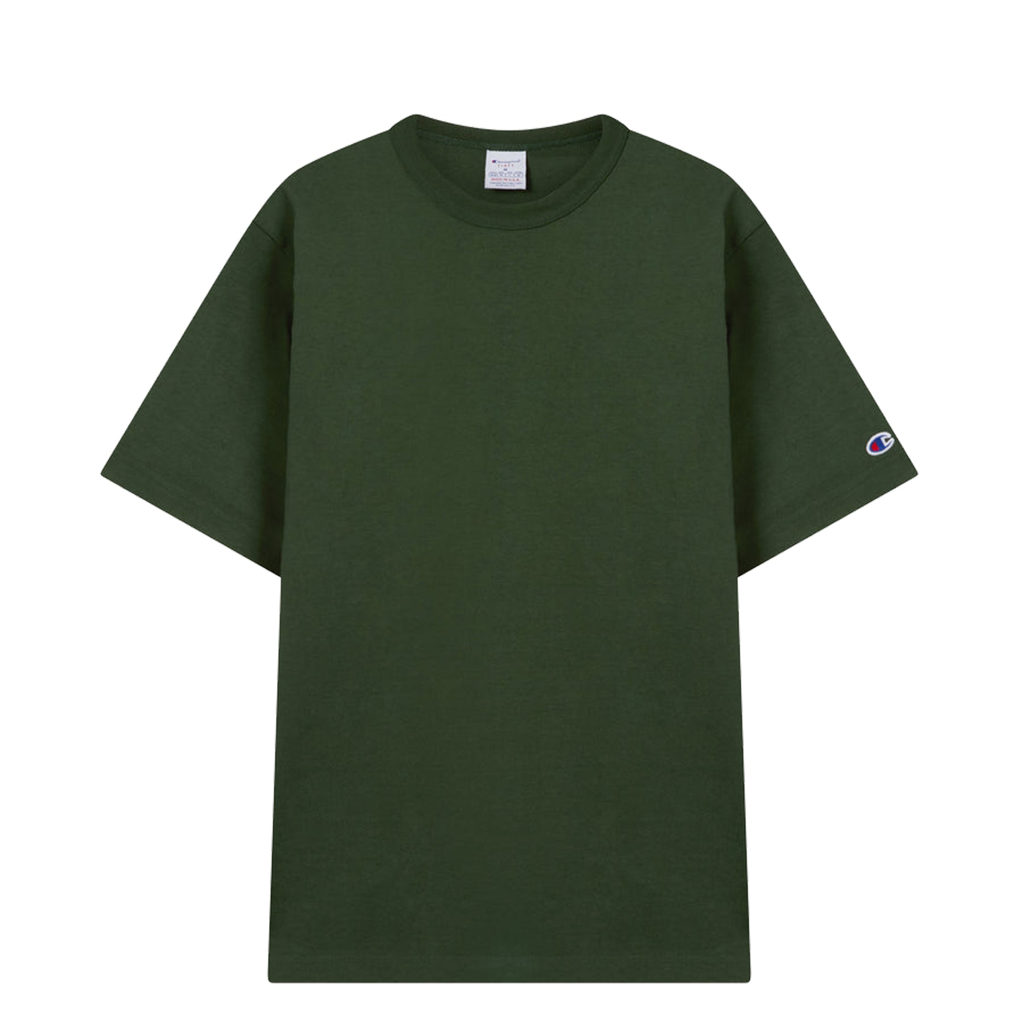 Crewnek T-shirt Moss Green