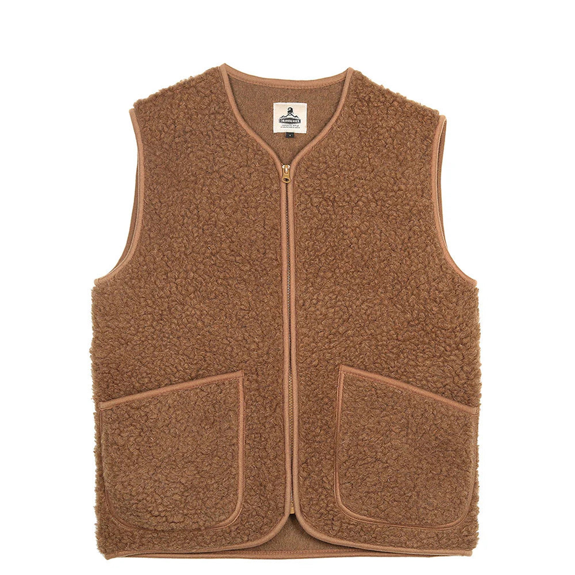 Wool Pepitko Gilet Beige