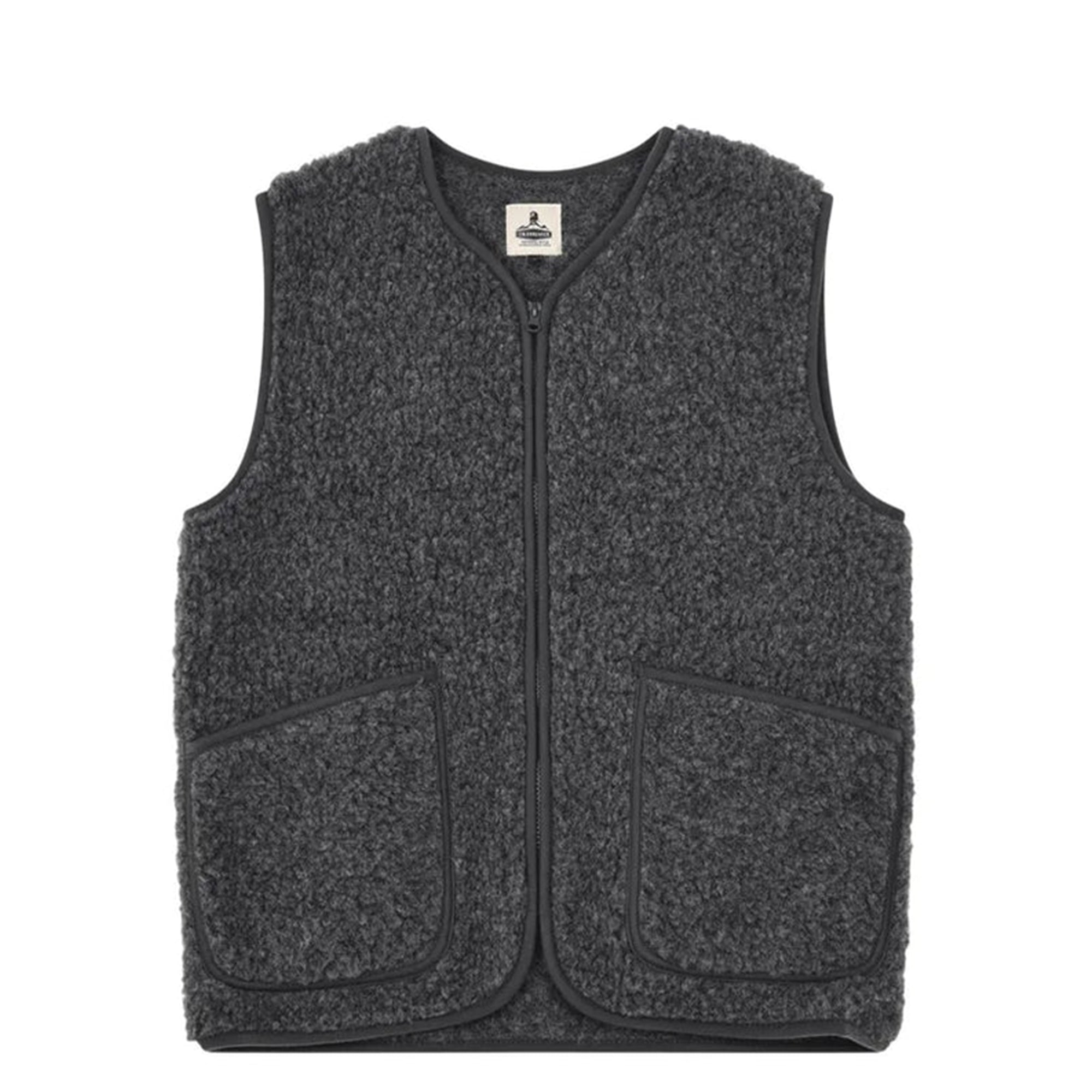 Wool Pepitko Gilet Grey