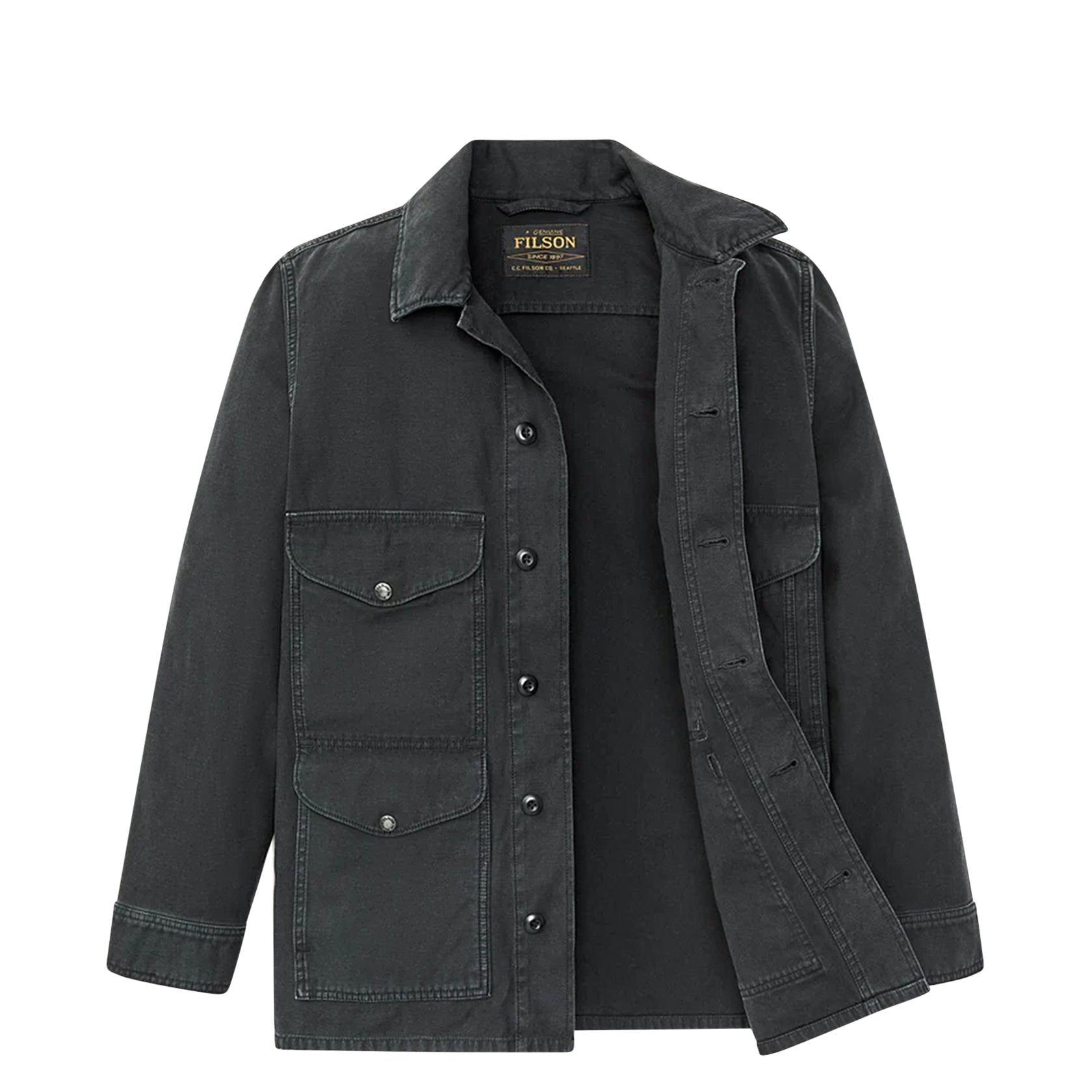 Field Cruiser Jacket Washed Black