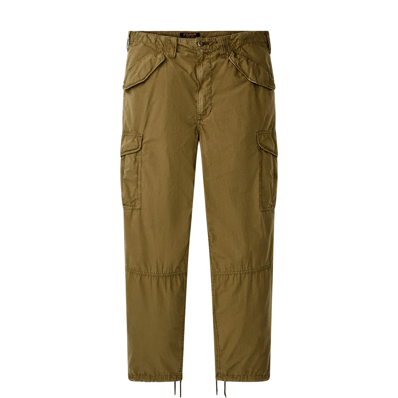 Tropical Poplin Cargo Pants Military Olive