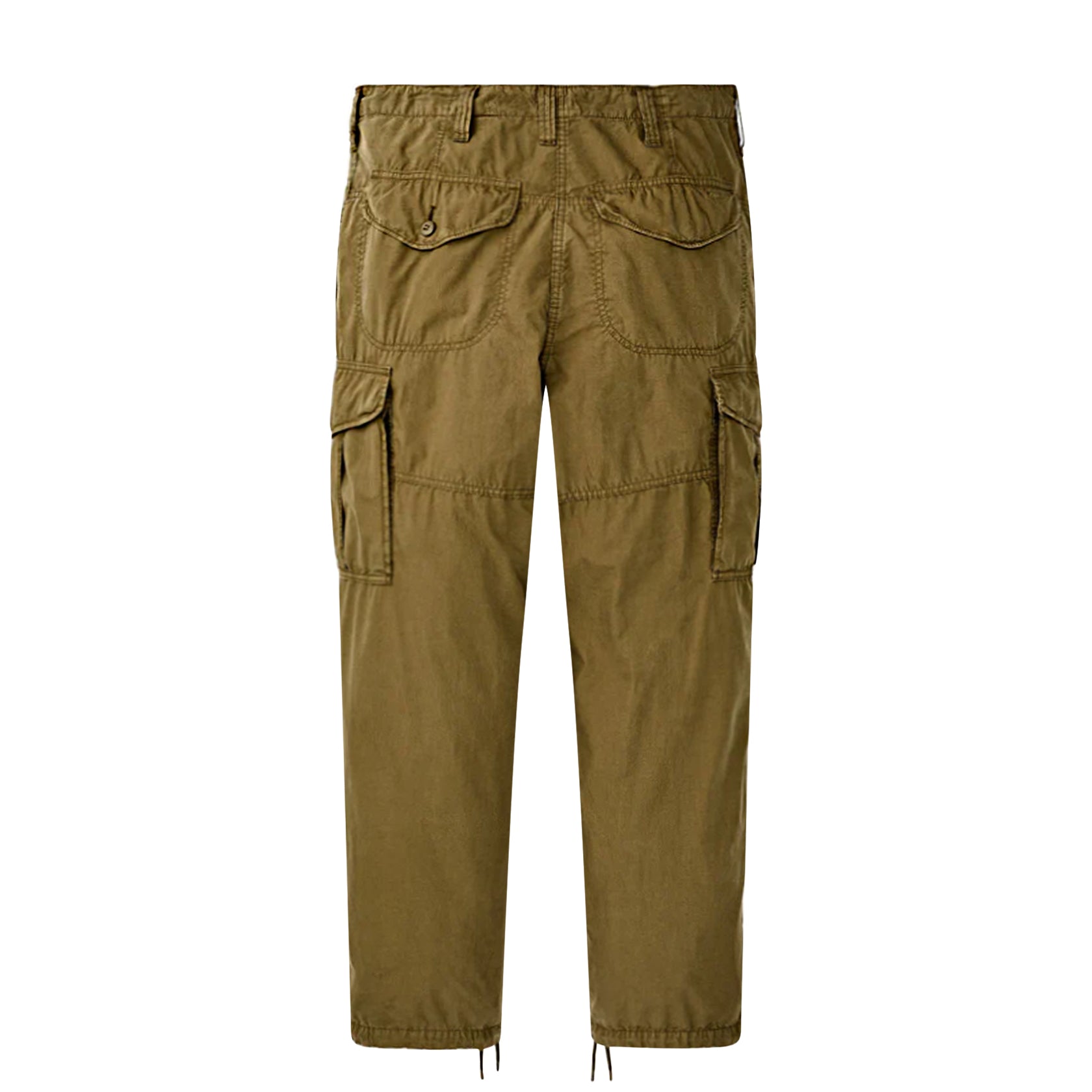Tropical Poplin Cargo Pants Military Olive