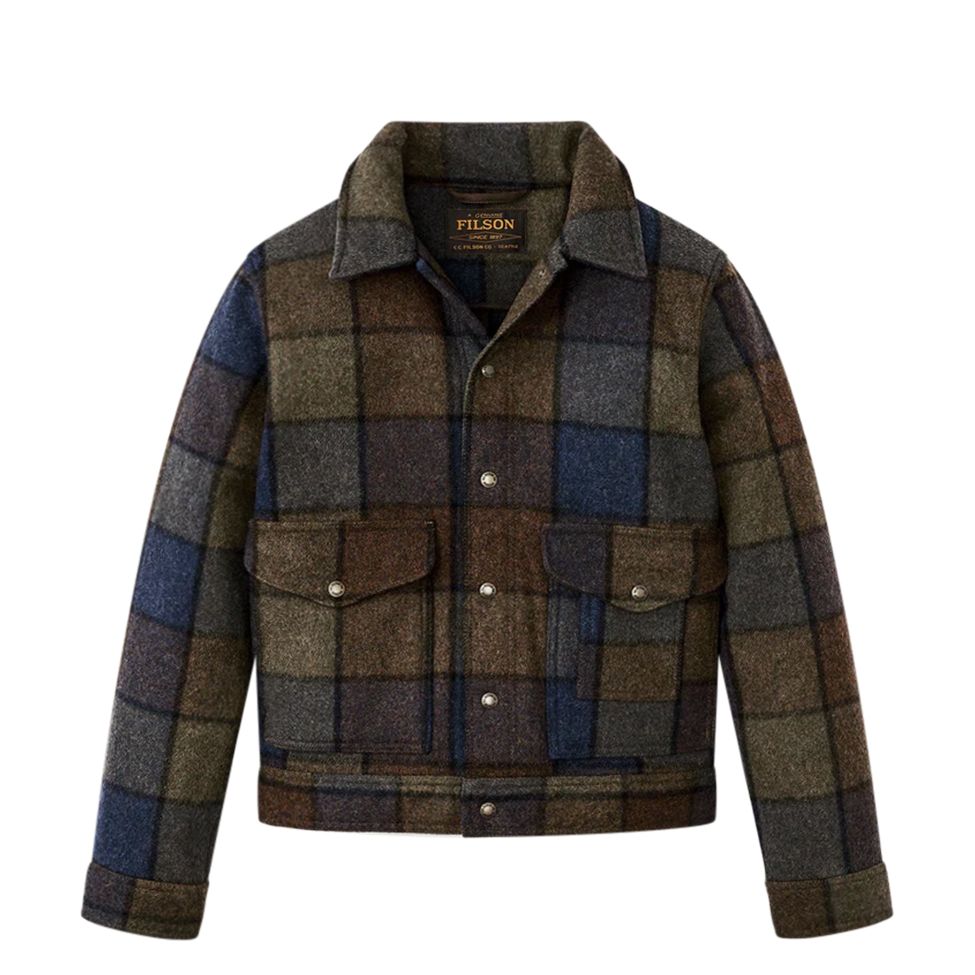 Mackinaw Wool Work Jacket Multi