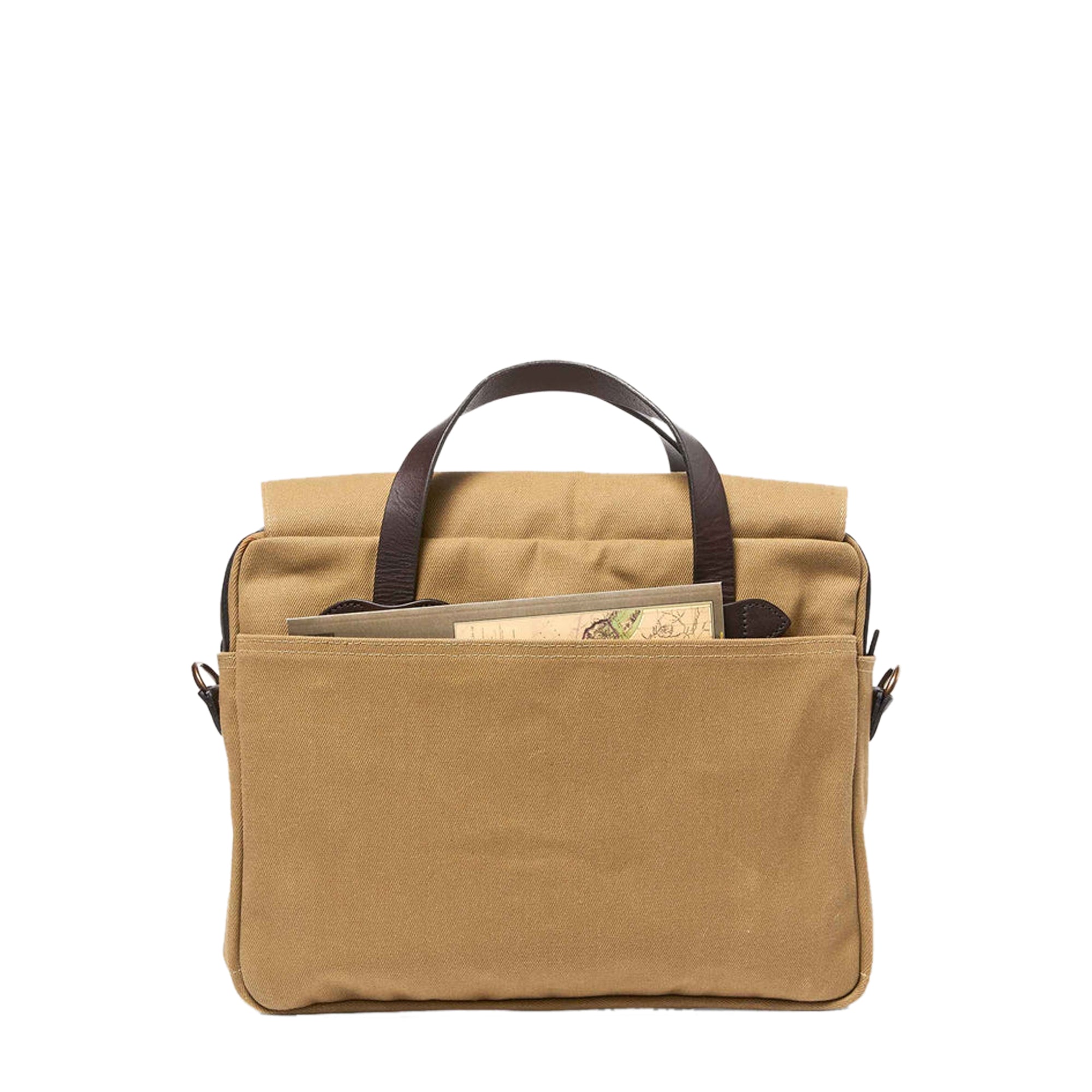 Original Briefcase Rugged Twill Tan