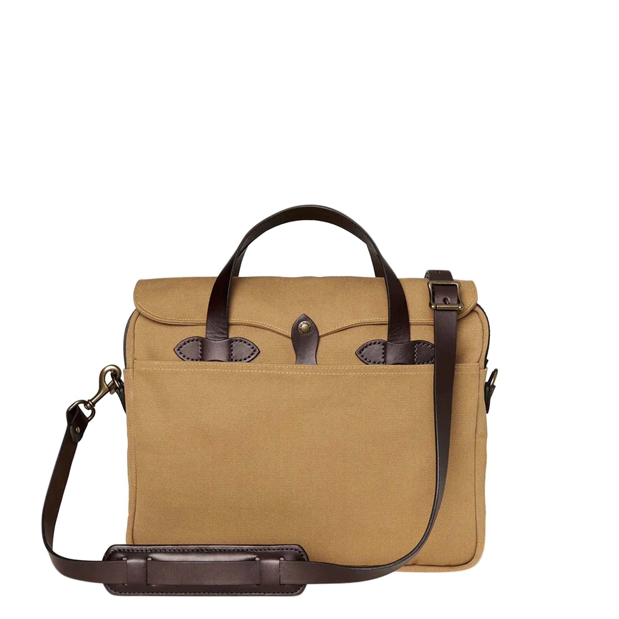 Original Briefcase Rugged Twill Tan