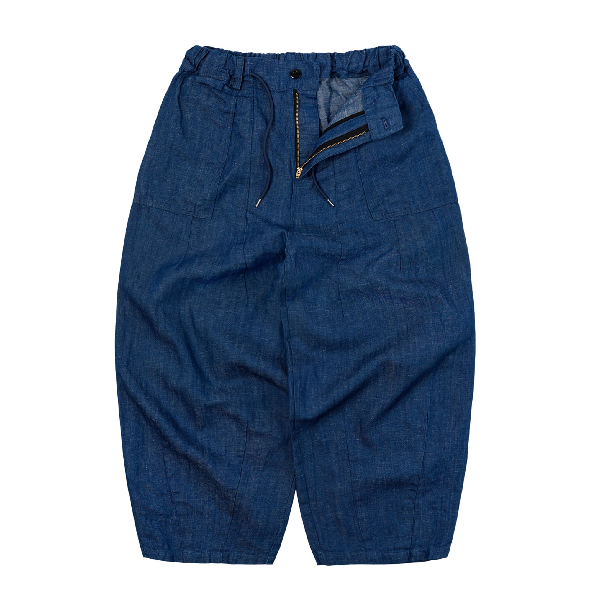 Denim Balloon Pants Blue