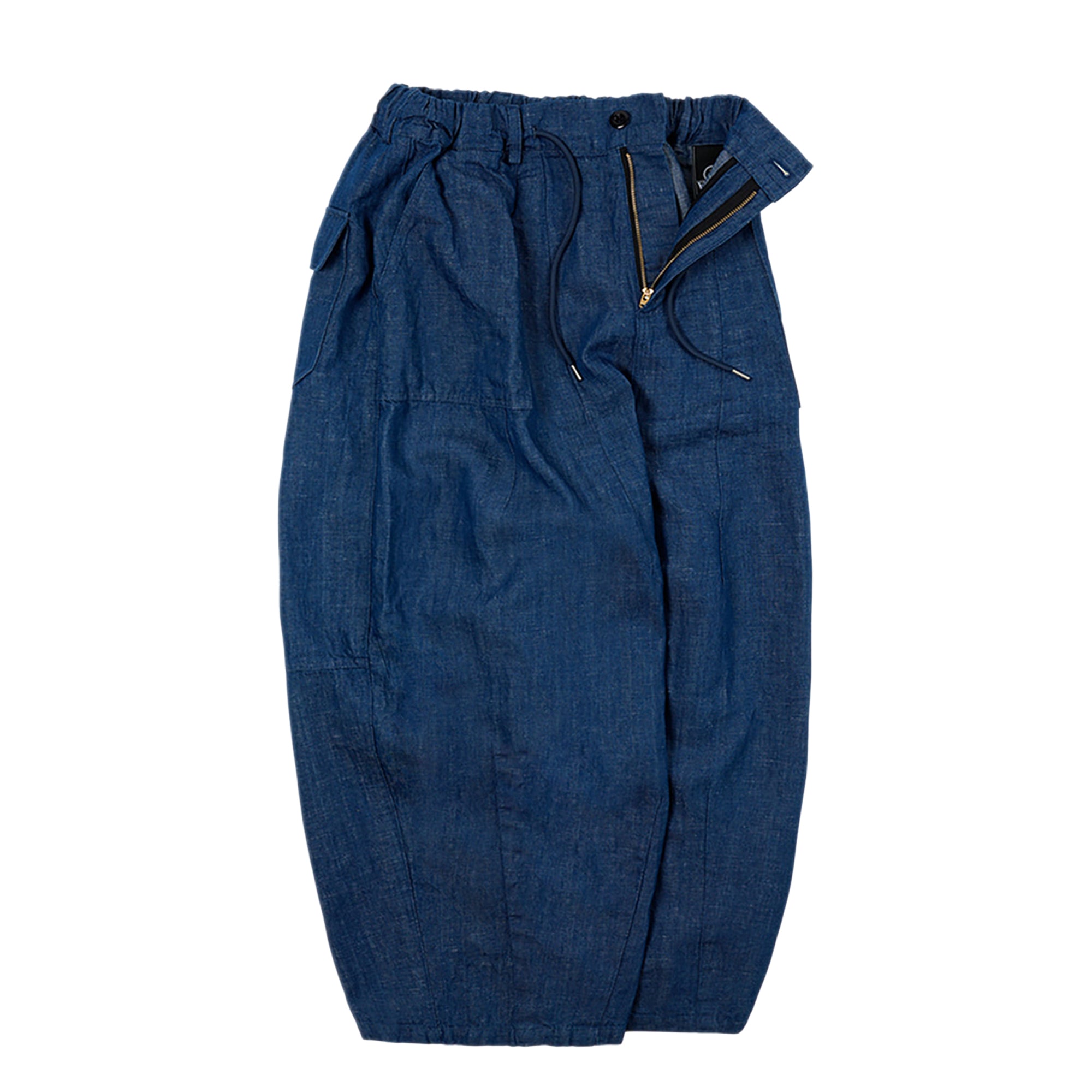 Denim Balloon Pants Blue