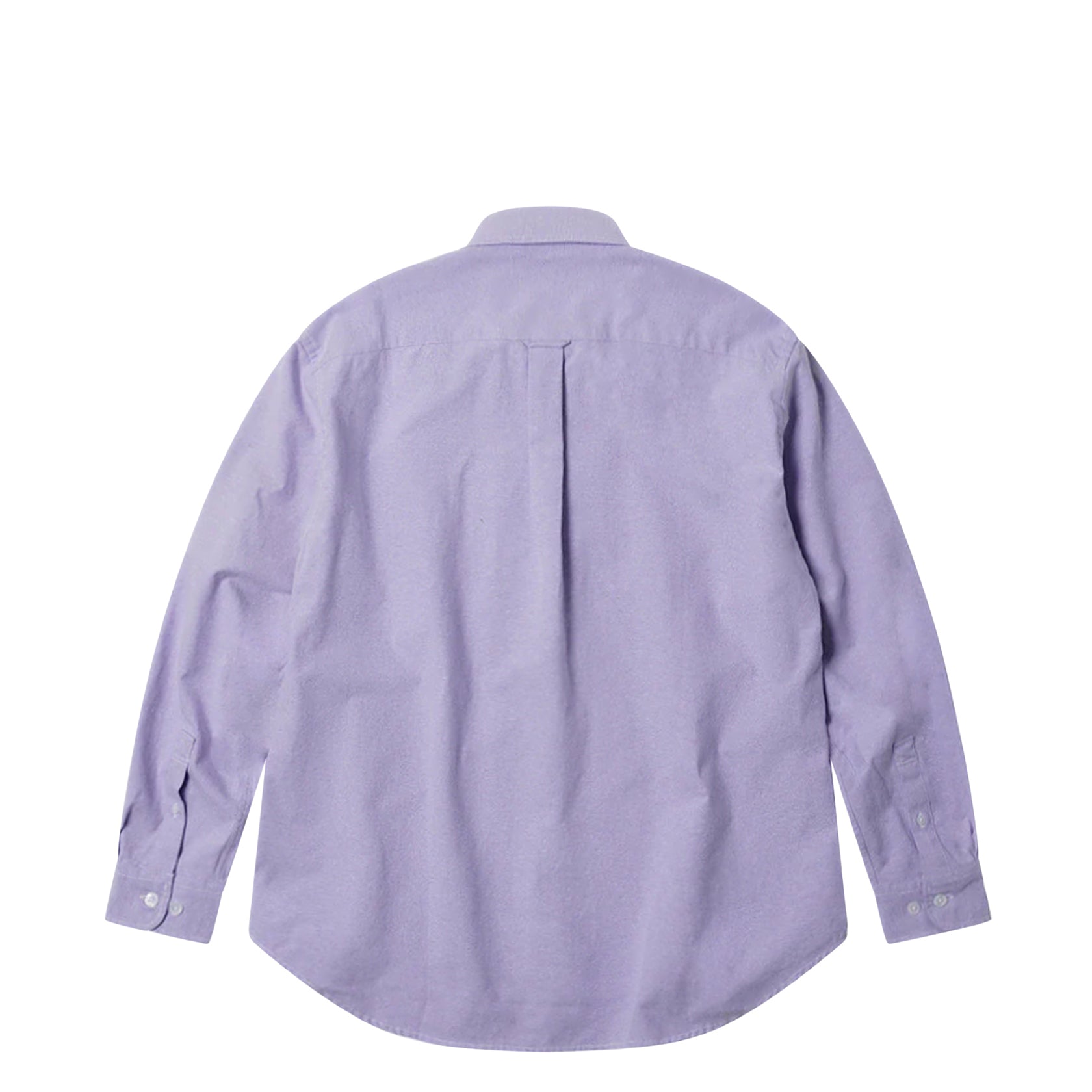 OG Oxford Oversized Cotton Shirt Purple