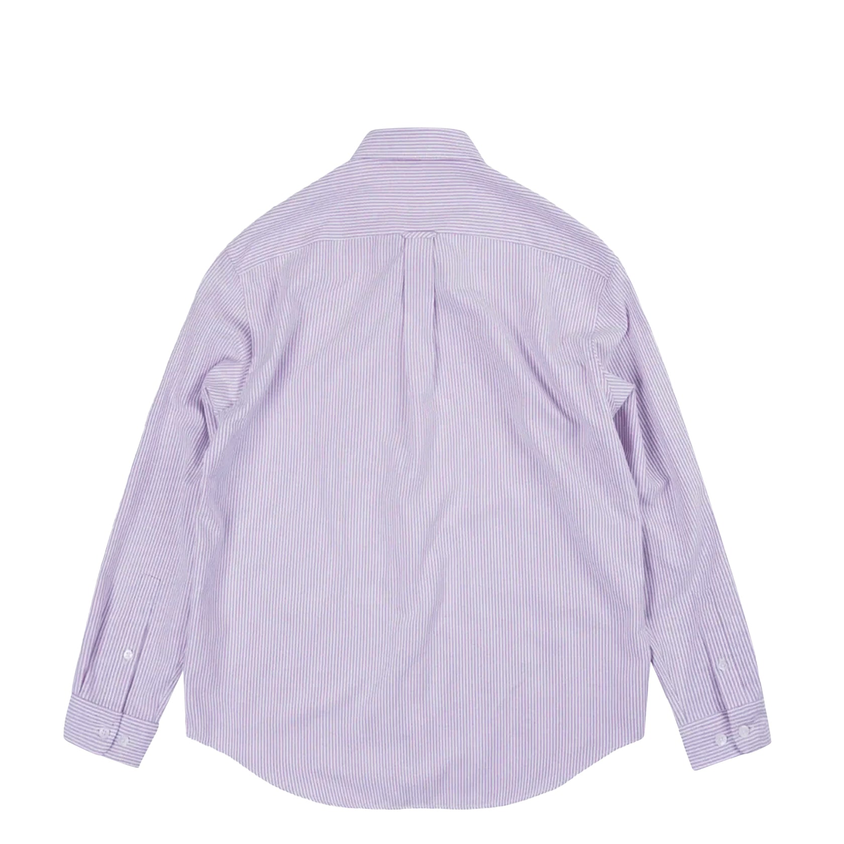 OG Oxford Oversized Shirt Purple Stripes
