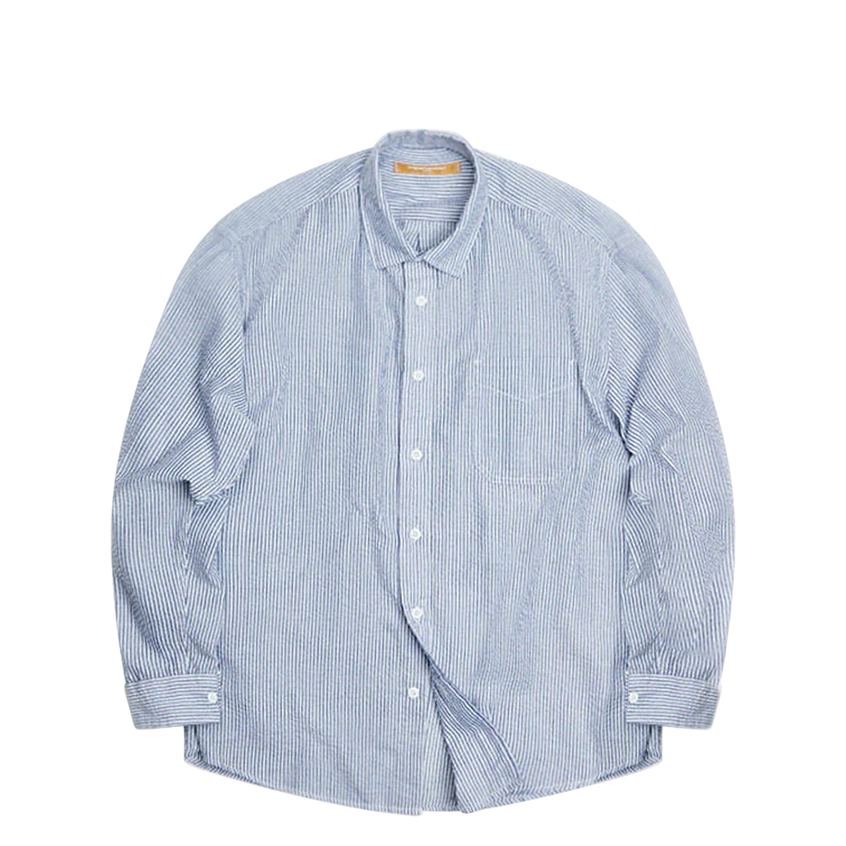 OG Stripe Seersucker Shirt Blue