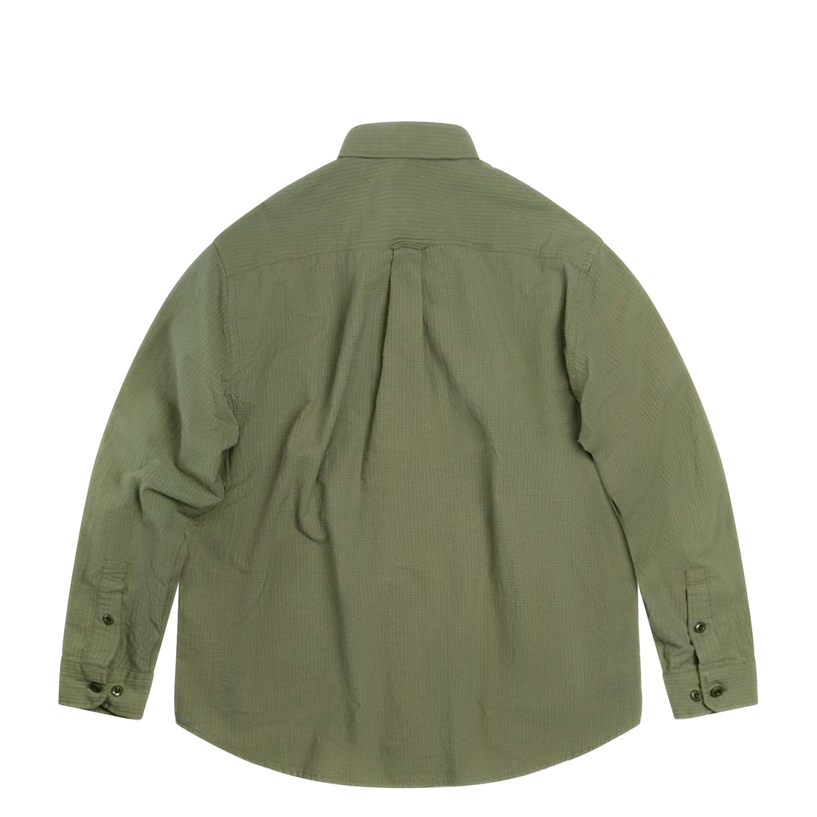 OG Stripe Seersucker Shirt Olive