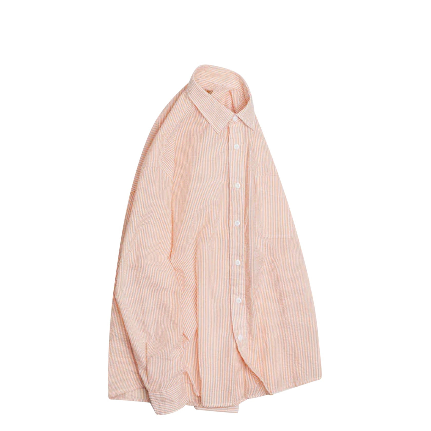 OG Stripe Seersucker Shirt Orange