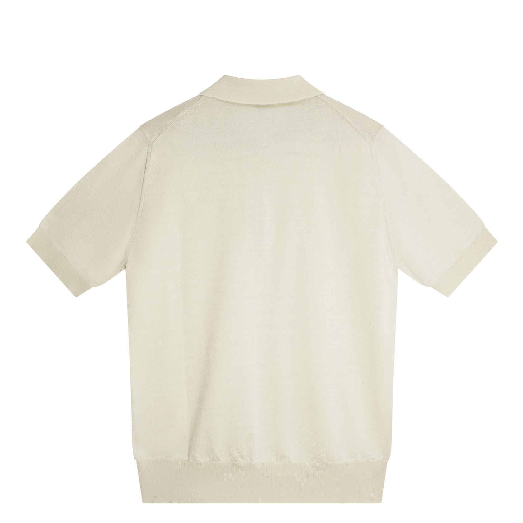 Drop Polo Filo Di Scozia White