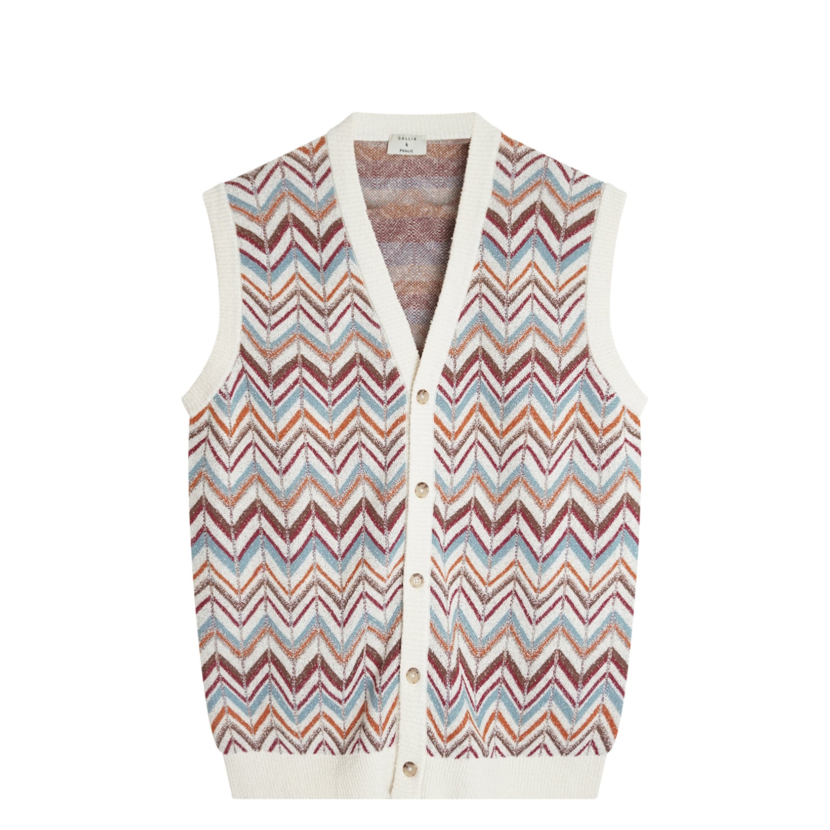 Gilet Bros Fantasia White