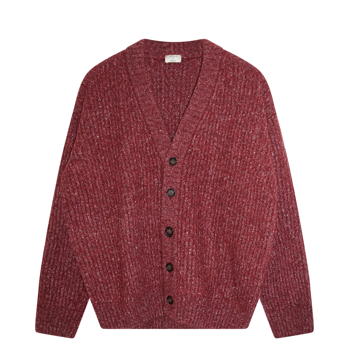 Ohio Cardigan 100% wool Red