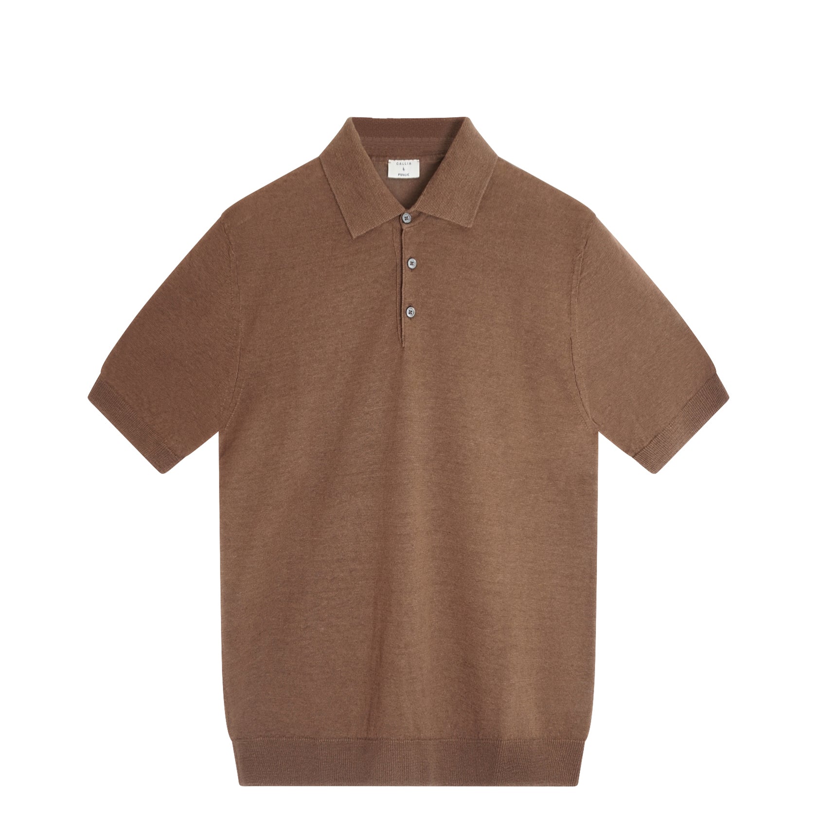 Kurt Polo Linen/Cotton Brown