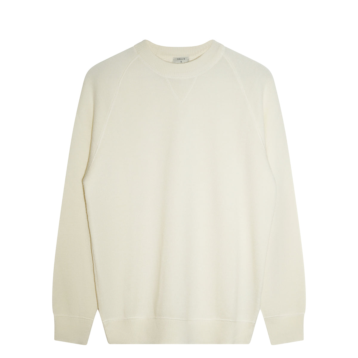 Presley Crewneck Sweatshirt 100% wool White