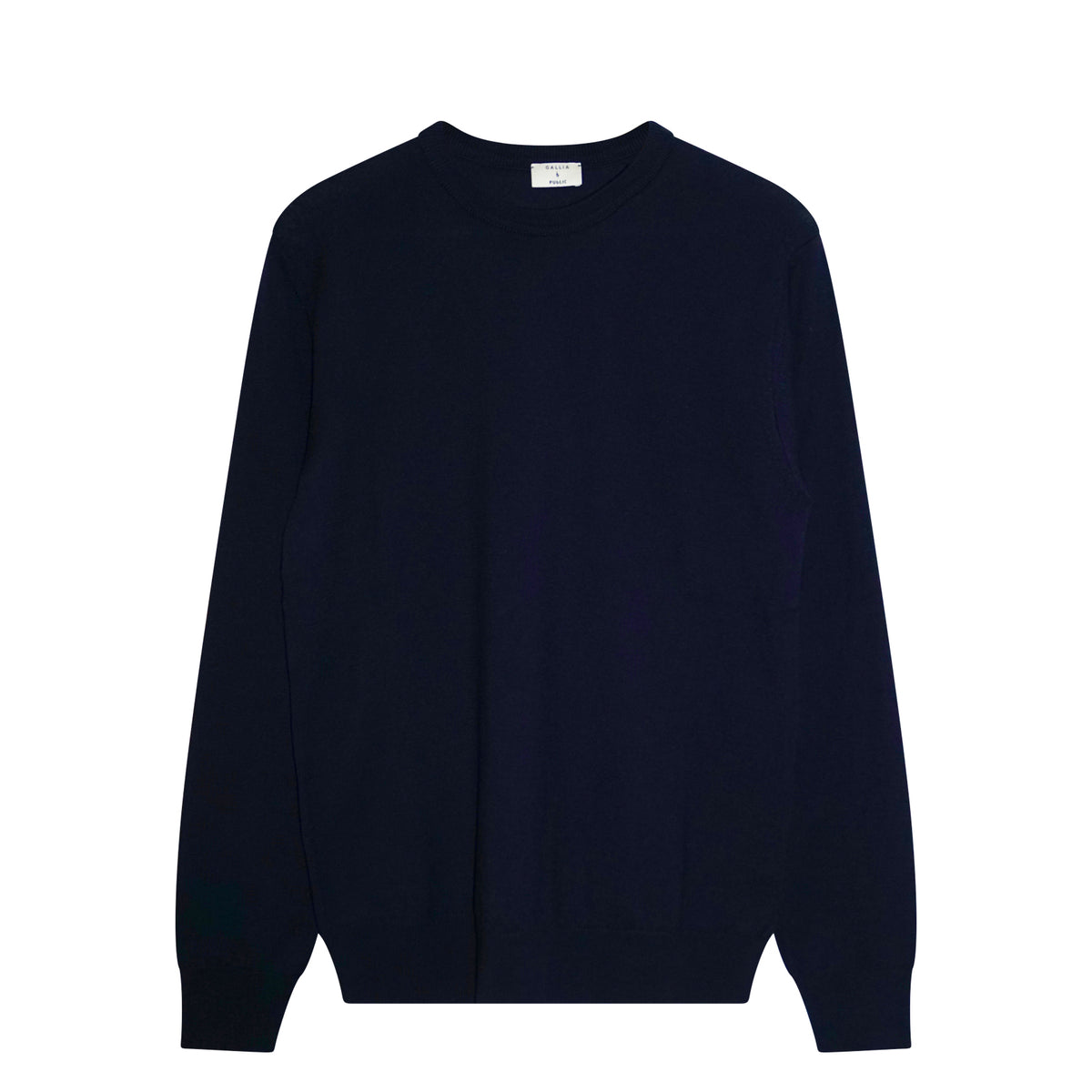 Romeo Crewneck Knitwear 100% merino wool Navy