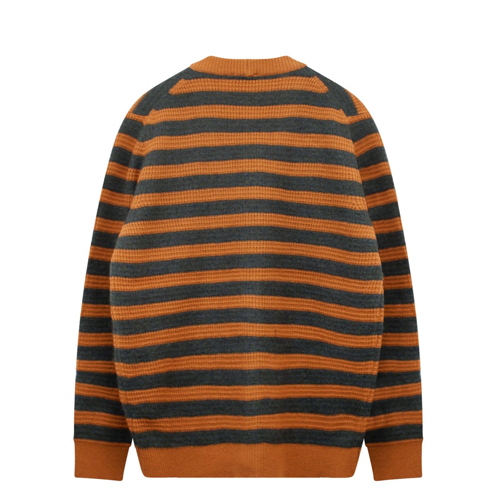 Stripe Cardigan Green/Brown
