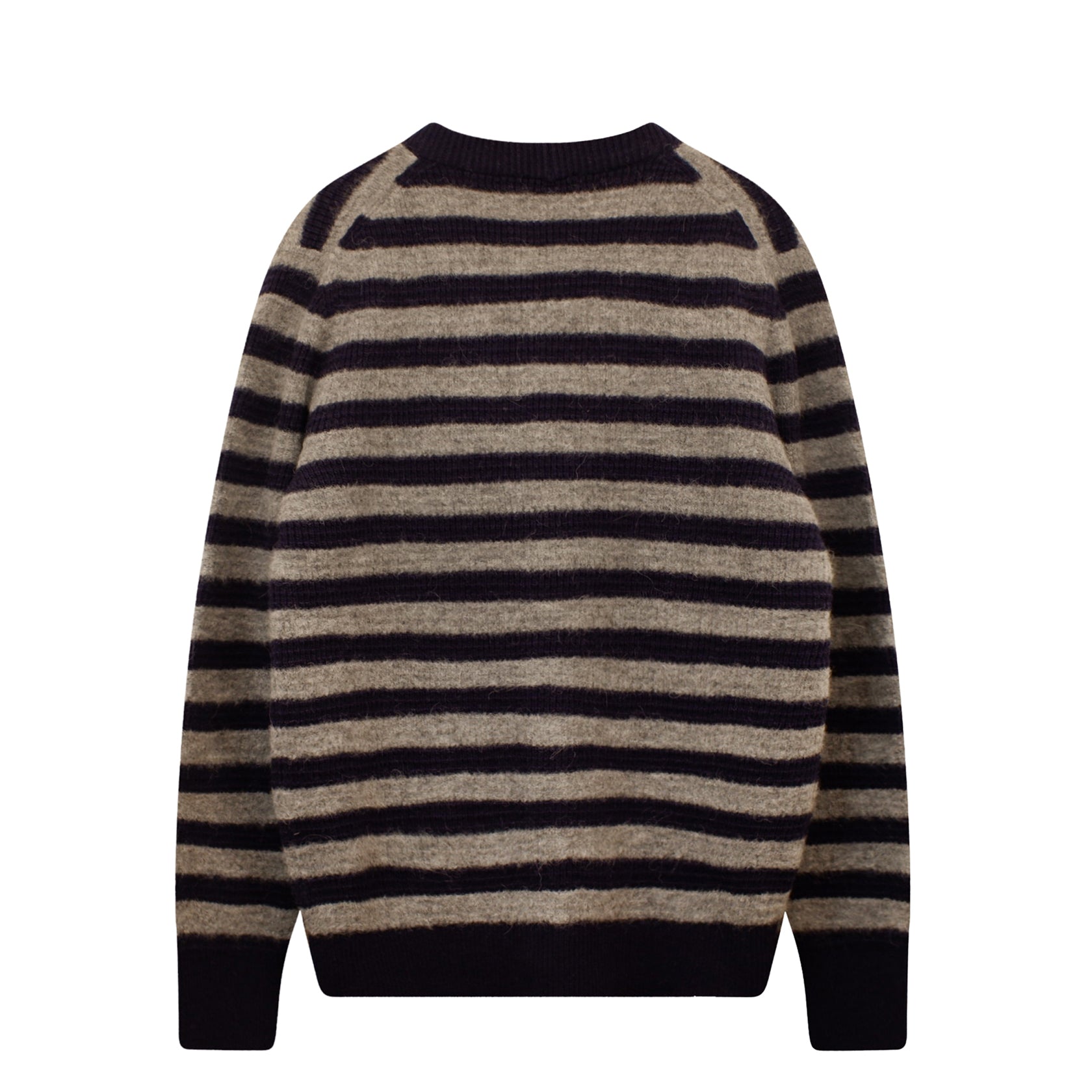 Stripe Cardigan Navy/Grey
