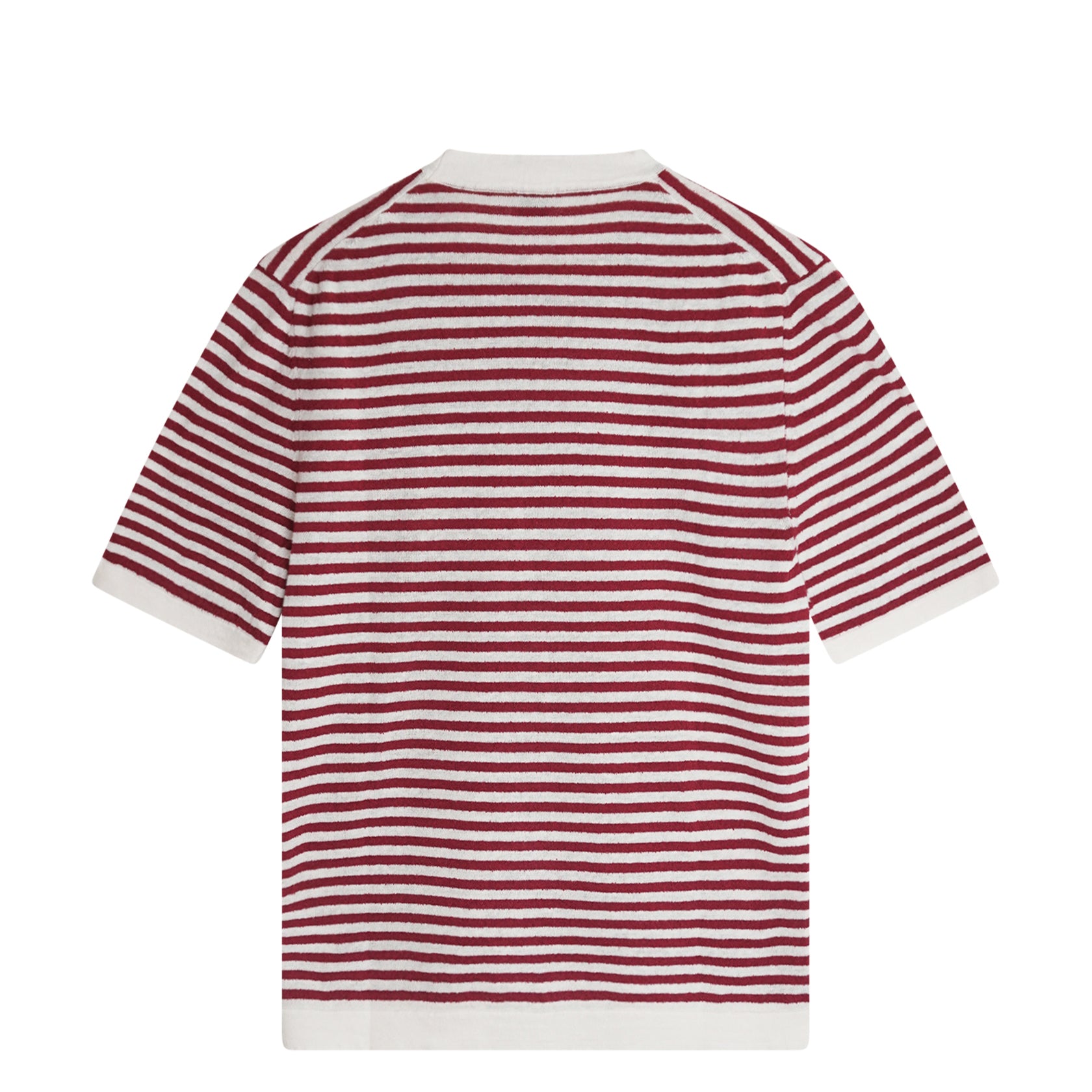 T-shirt Derek Righe Burgundy
