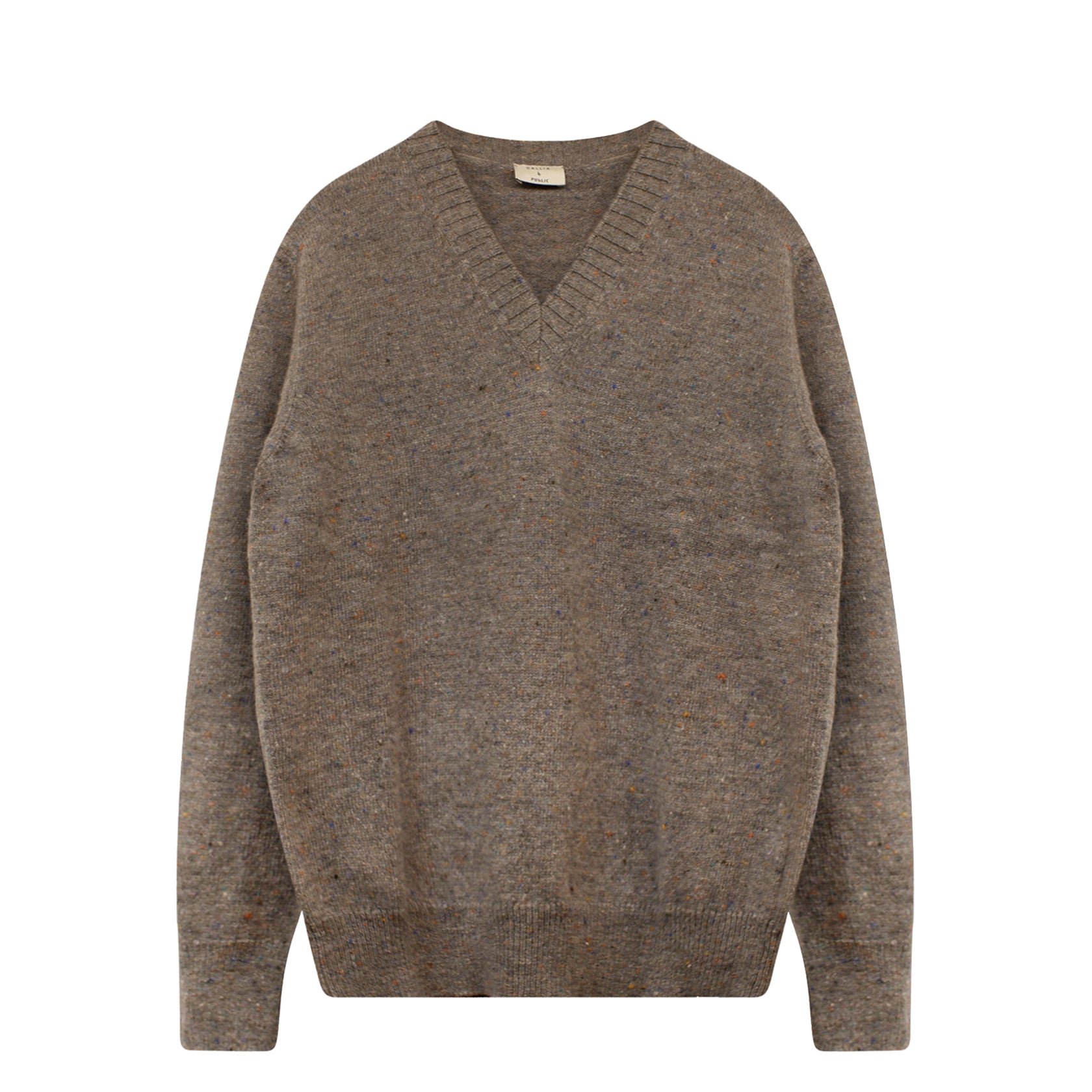 V Neck Jumper Grey