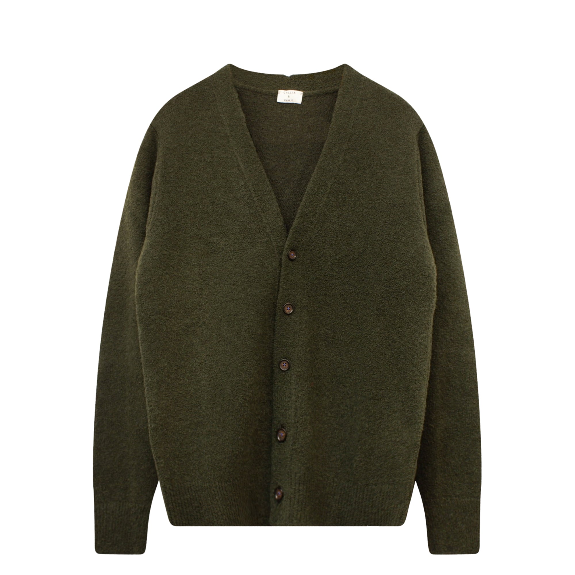 Wool Cardigan Carson Green
