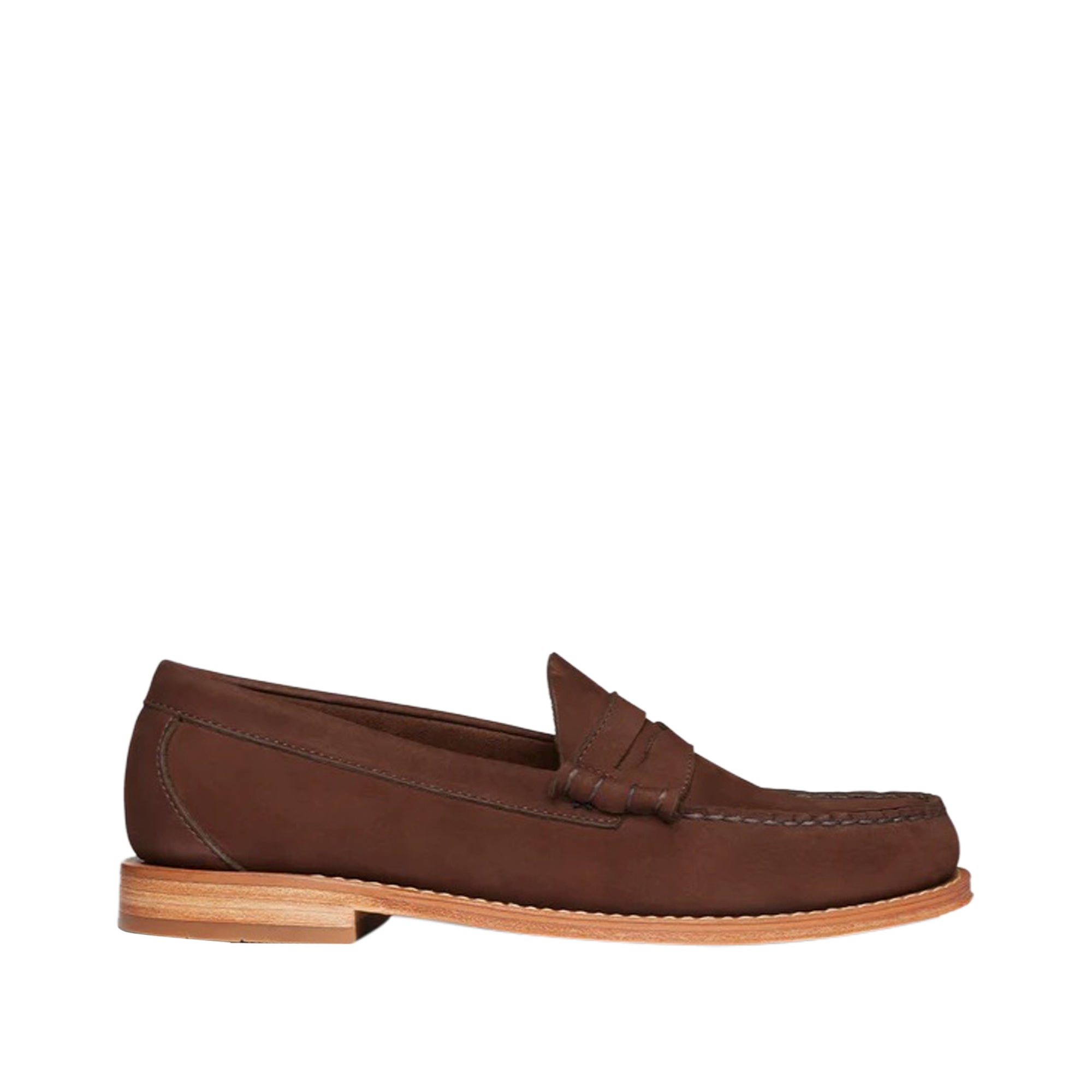Weejuns Heritage Dark Brown Nubuck Chocolate