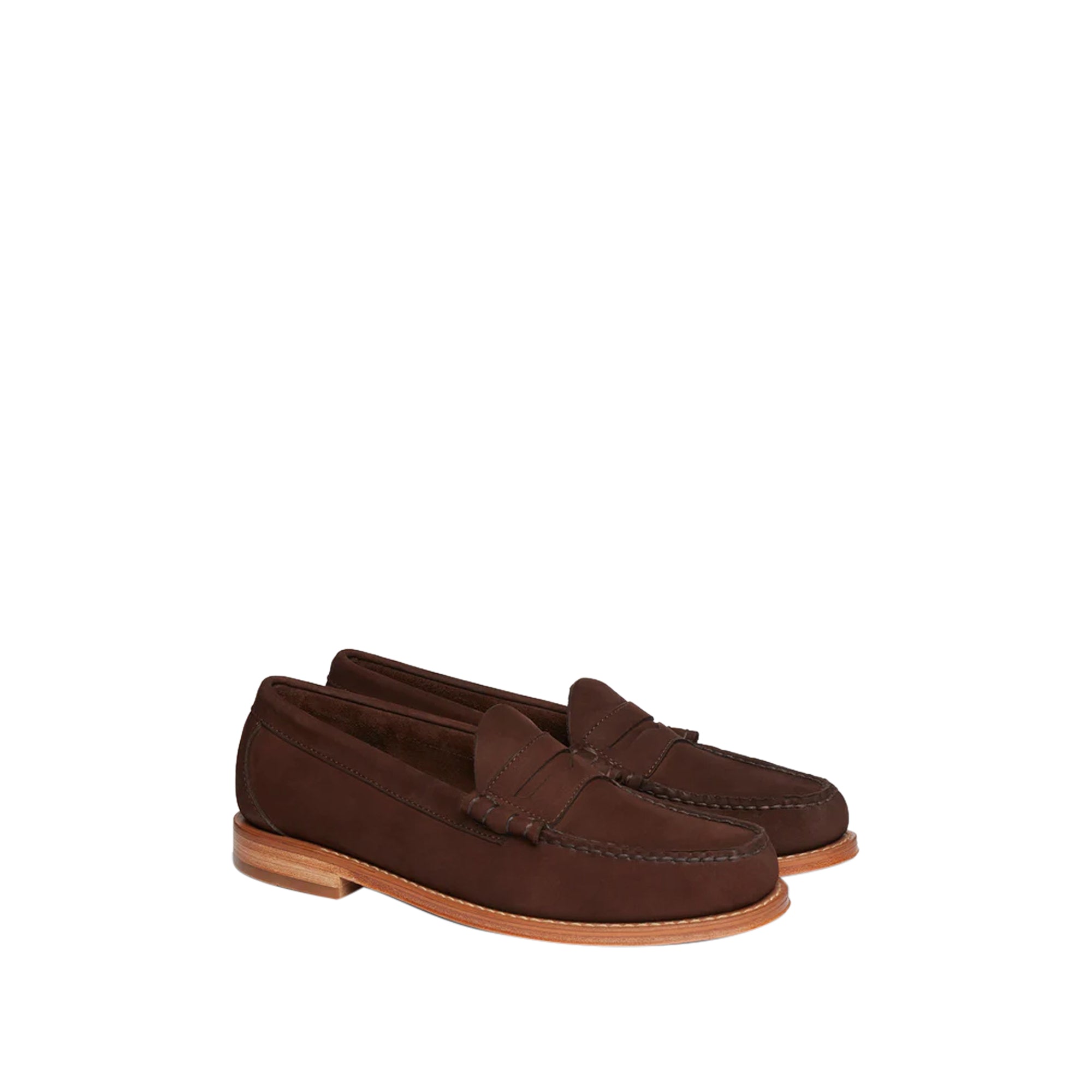 Weejuns Heritage Dark Brown Nubuck Chocolate