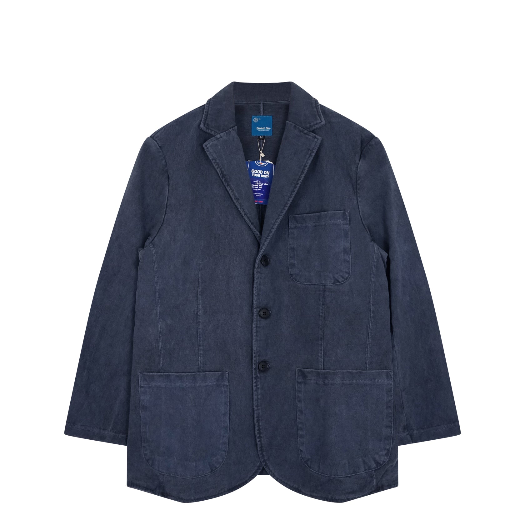 Heavy Jersey Tailor Jacket P-Navy