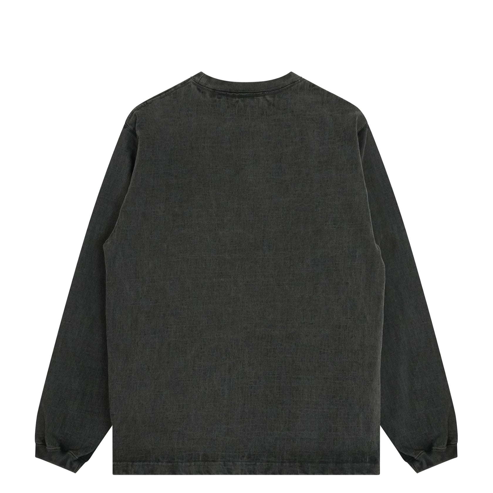 L/S Heavy Crew Tee P-Black