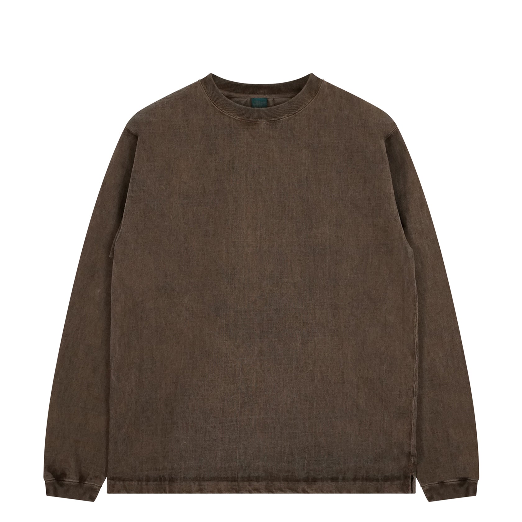 L/S Heavy Crew Tee P-Brown